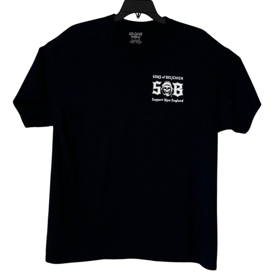Gildan Sons of Belichick Support New England XL Black, SS T-shirt Size US XL / EU 56 / 4 - 2 Thumbnail