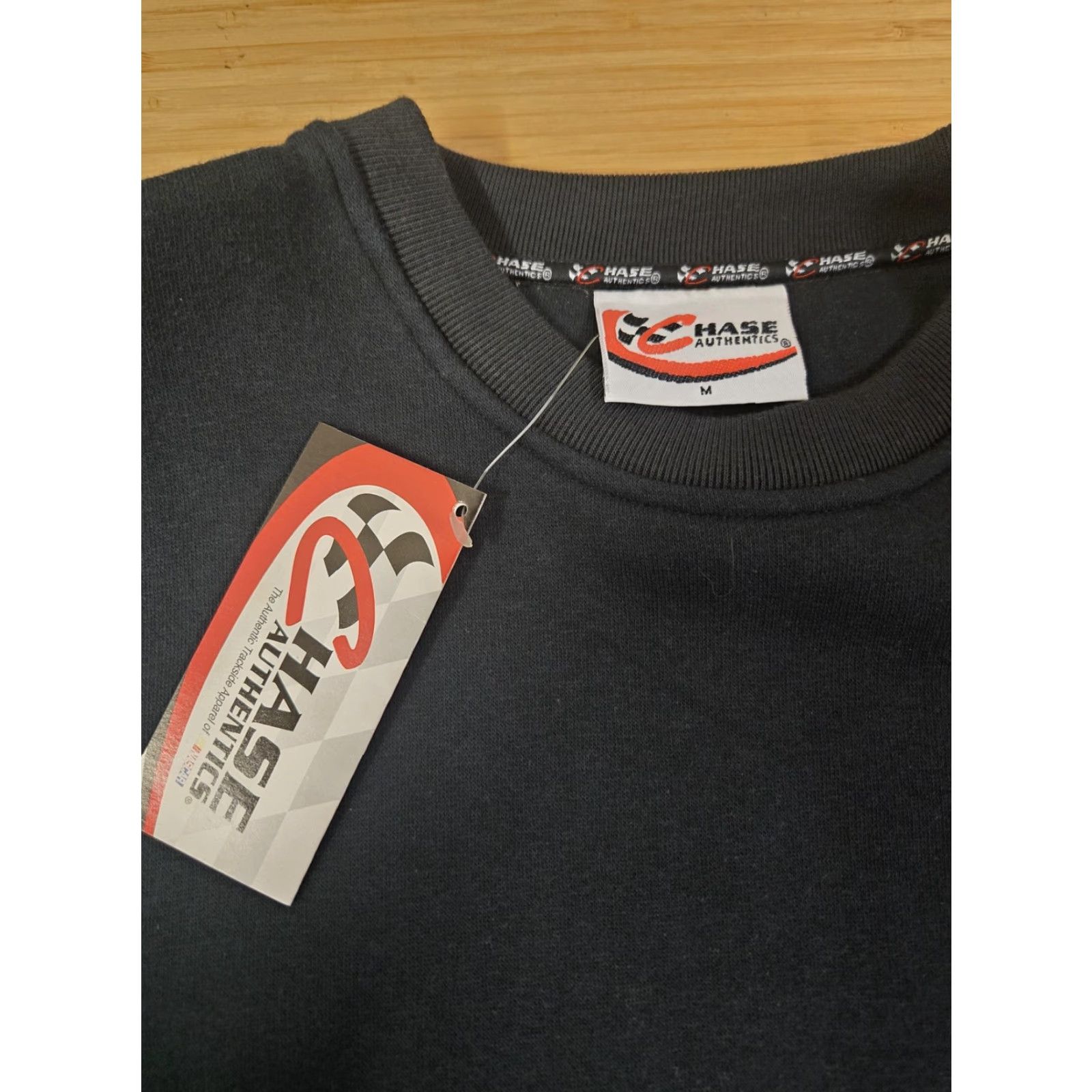 Chase Authentics VINTAGE Chase Authentics Tony Stewart Home Depot NASCAR Sweatshirt Mens Medium Black Graphic Print Pullover Crewneck Size US M / EU 48-50 / 2 - 4 Thumbnail