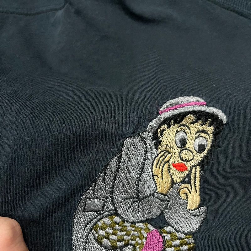 Carlo Colucci Vintage Carlo Colucci Y2K T-Shirt Dolar Money Retro 90s Size US XL / EU 56 / 4 - 4 Thumbnail