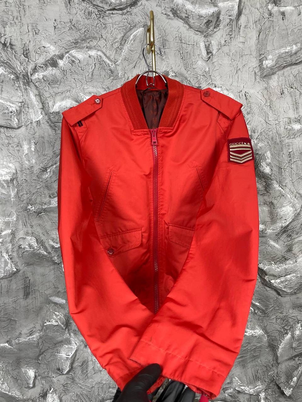 Gucci Gucci Patch Logo Vintage Rare Zip Bomber Jacket Size US M / EU 48-50 / 2 - 3 Thumbnail