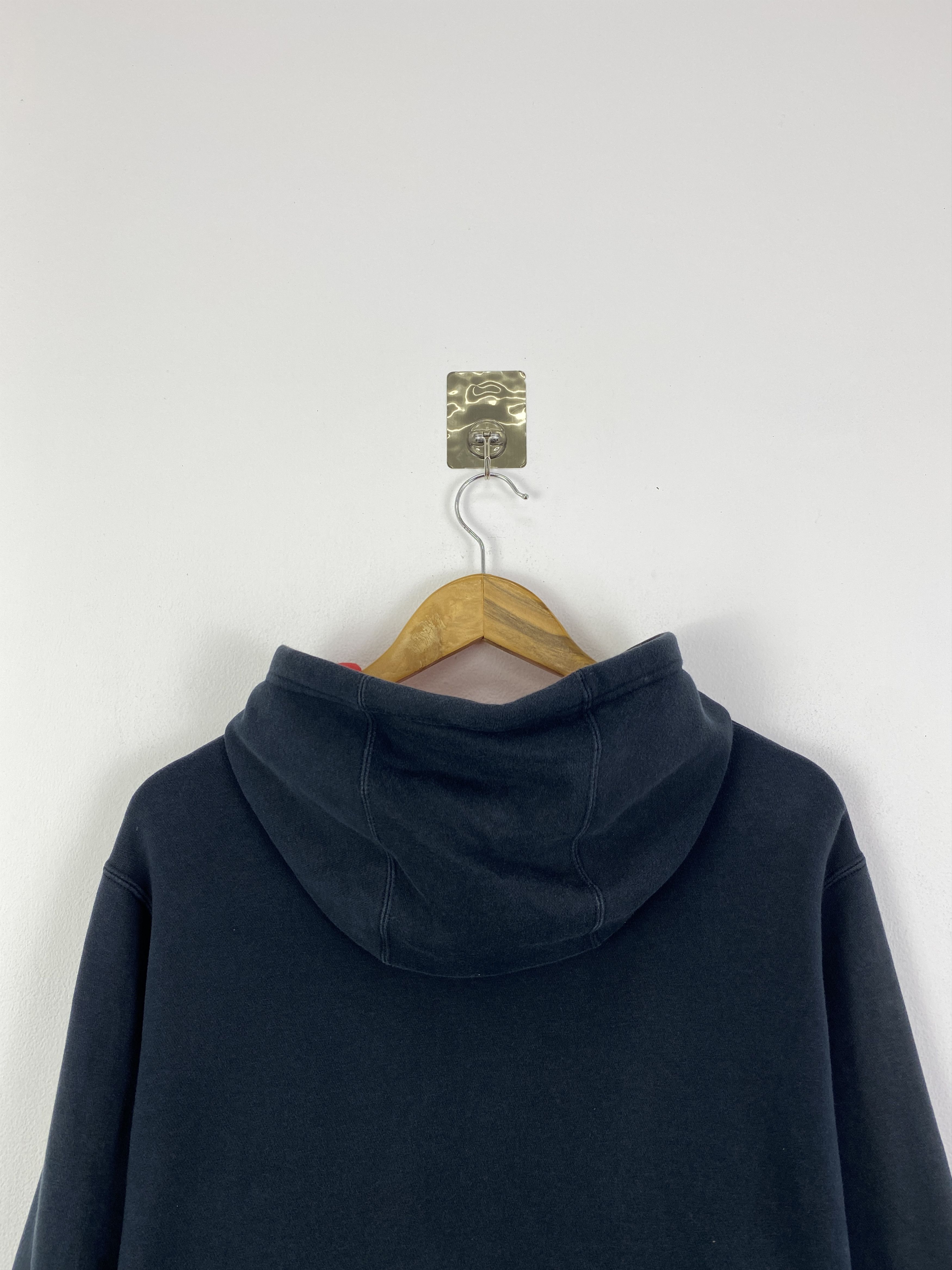 Nike Vintage Nike Central Logo Hoodie SH0121 Size US XL / EU 56 / 4 - 4 Thumbnail