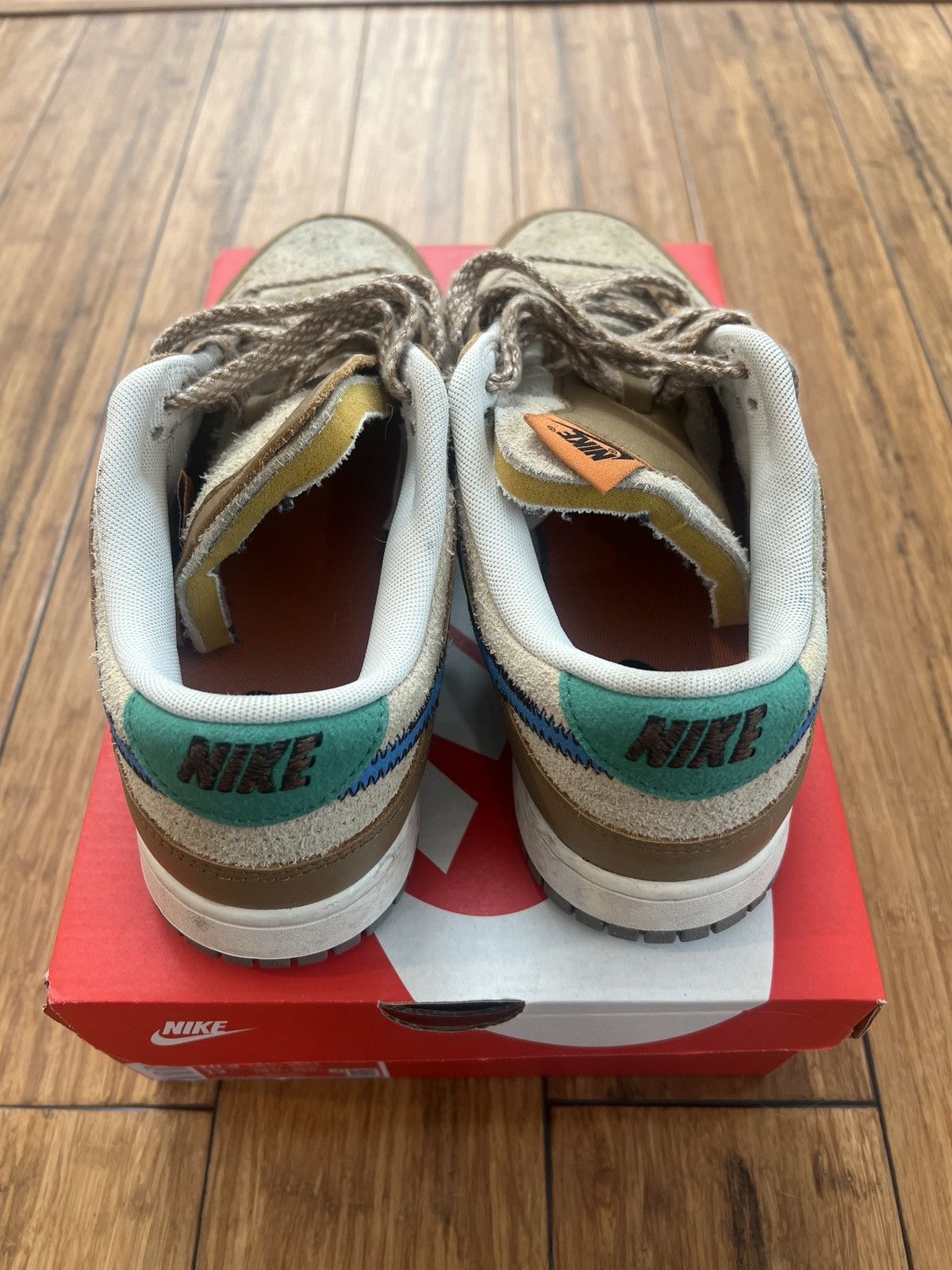 Nike Nike x Size? Dunk low Size US 10.5 / EU 43-44 - 4 Thumbnail