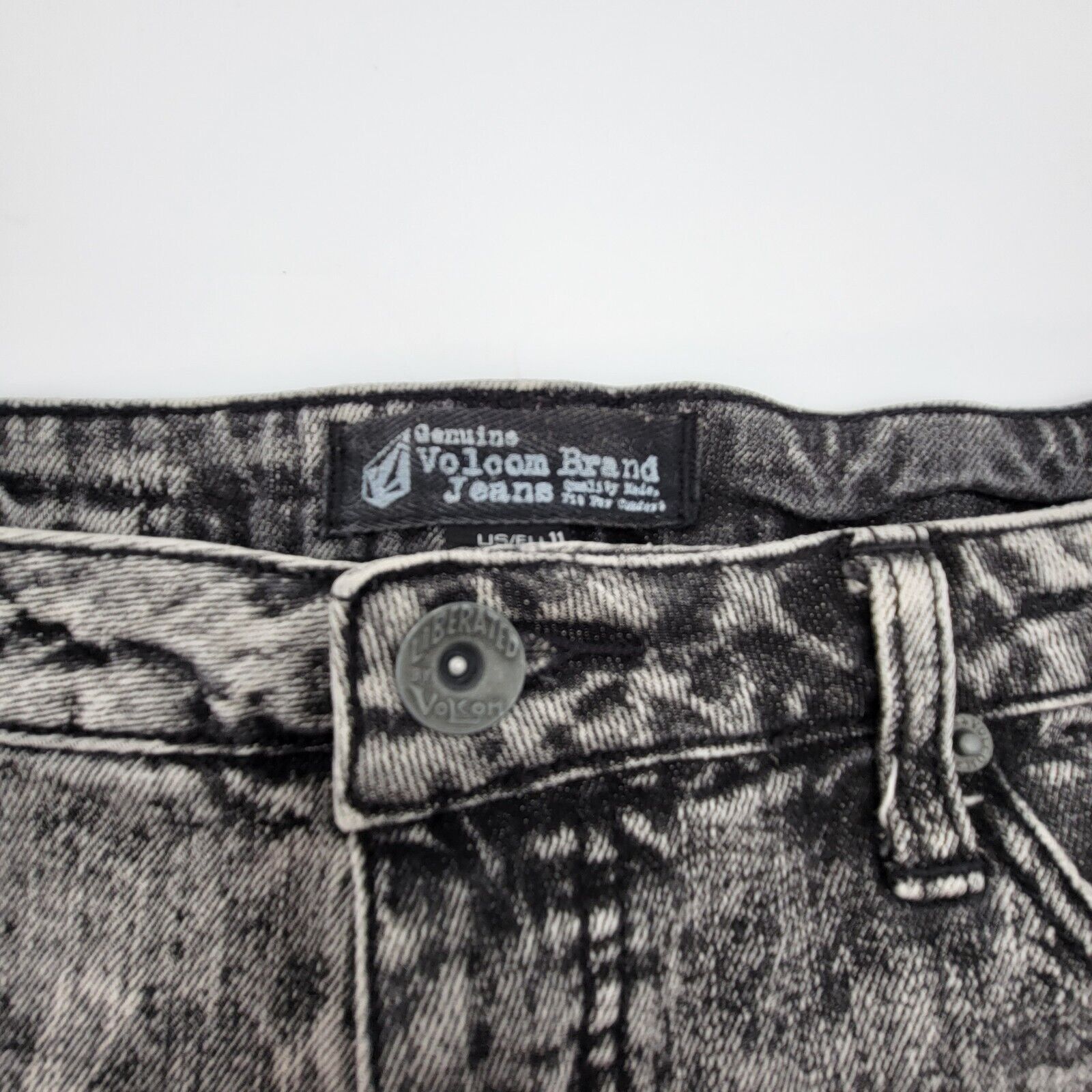 Volcom Volcom Jeans Womens Short Size 11 gray Size 24" / US 00 / IT 34 - 3 Thumbnail