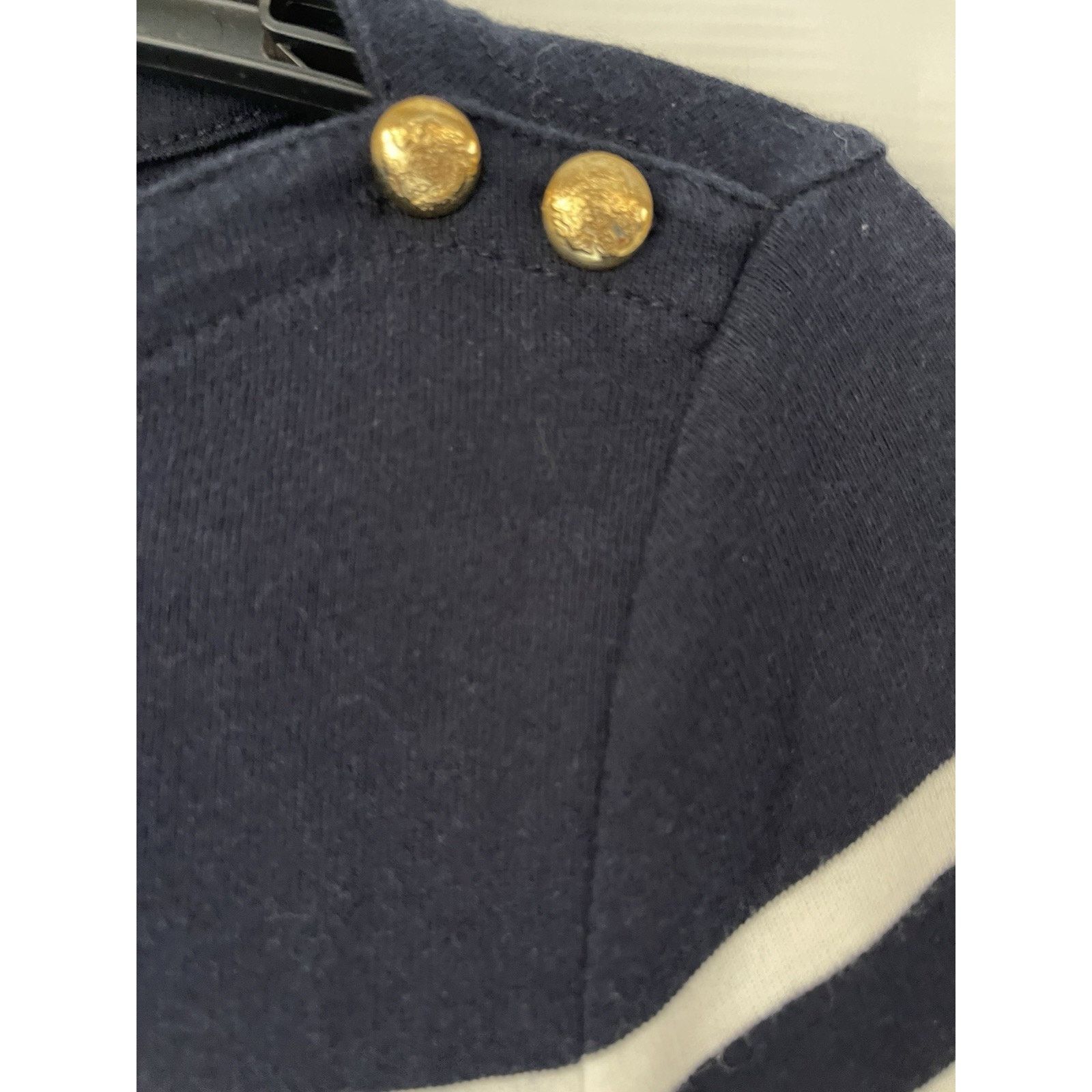 Ralph Lauren Ralph Lauren Blue White Stripe Cotton Nautical Sweater M Size M / US 6-8 / IT 42-44 - 5 Thumbnail