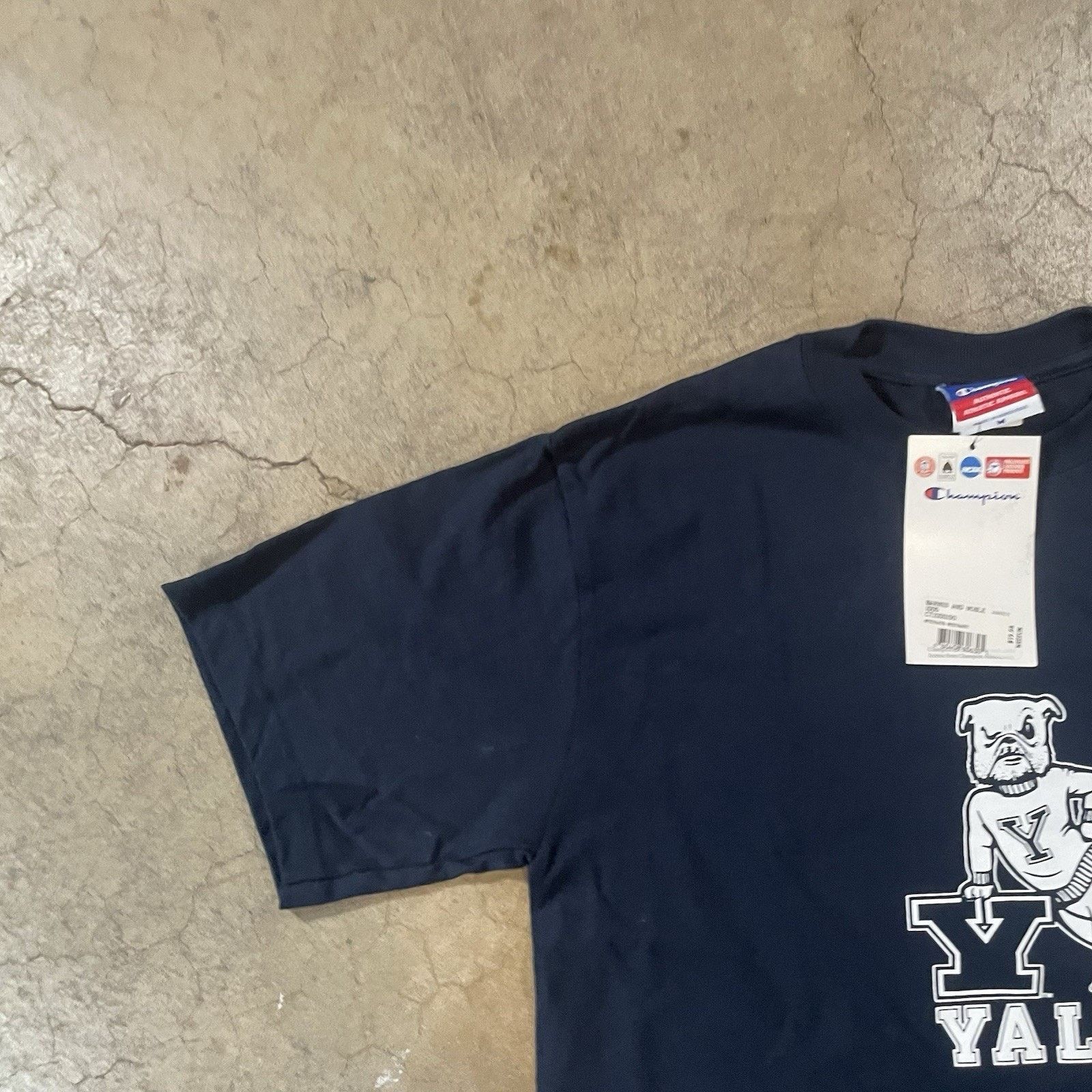 Champion YALE University Shirt Mens Size Medium Blue Short Sleeve Size US M / EU 48-50 / 2 - 2 Thumbnail