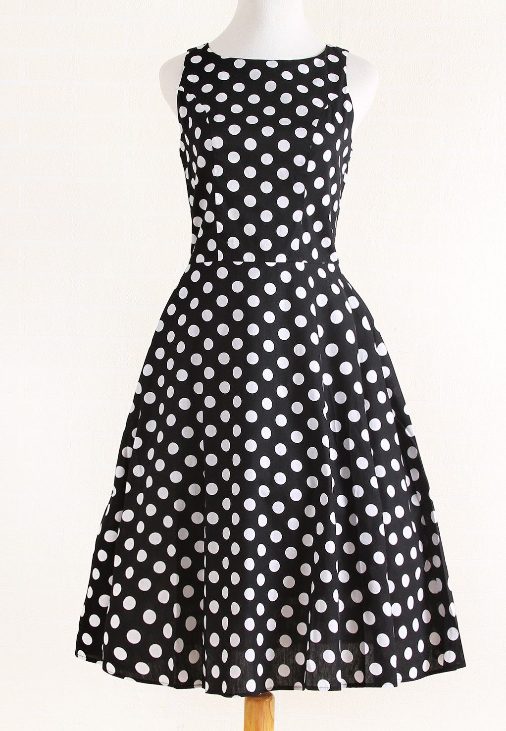 Other Polka Dots Vintage Style Women Dress Size XL / US 12-14 / IT 48-50 - 1 Thumbnail