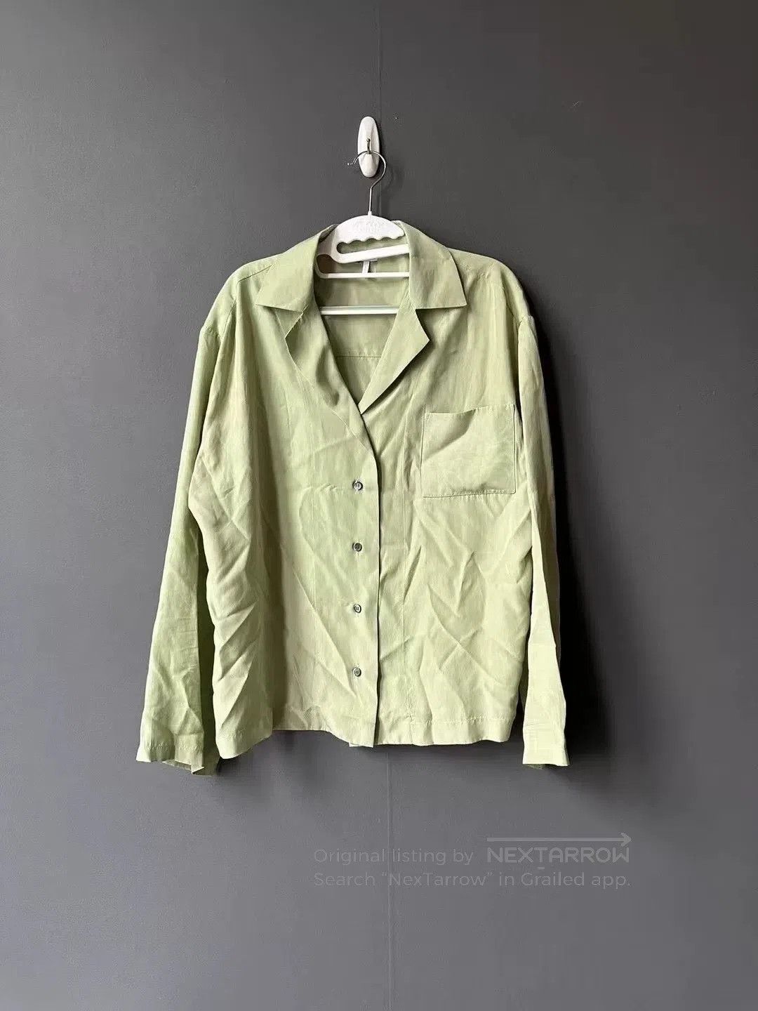 Loewe Loewe Pocket Large Logo Silk Shirt. Size US XXS / EU 40 - 1 Thumbnail