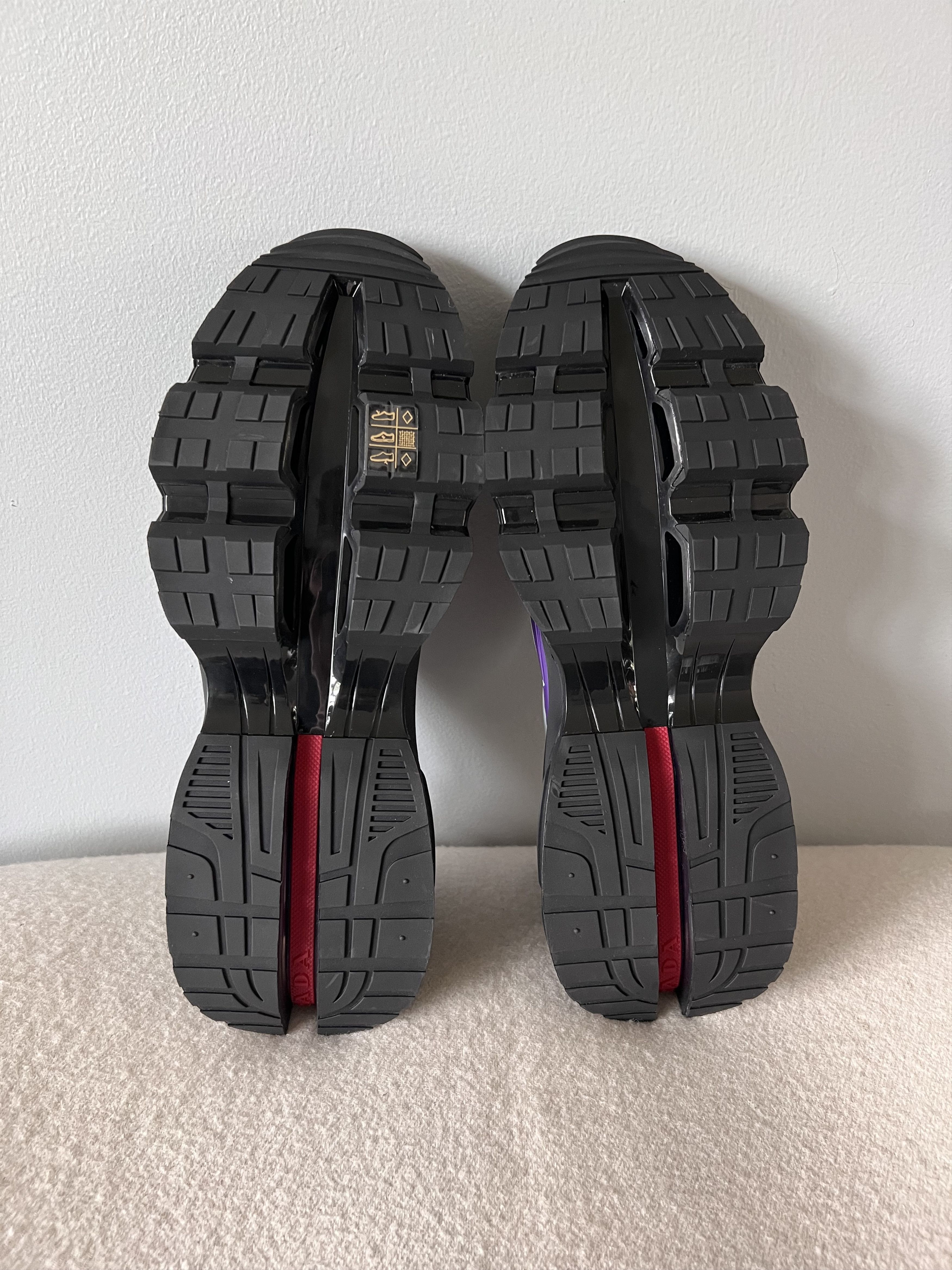 Prada Prada Collision Cross Sneakers in Black Violet Size US 11 / EU 44 - 6 Thumbnail