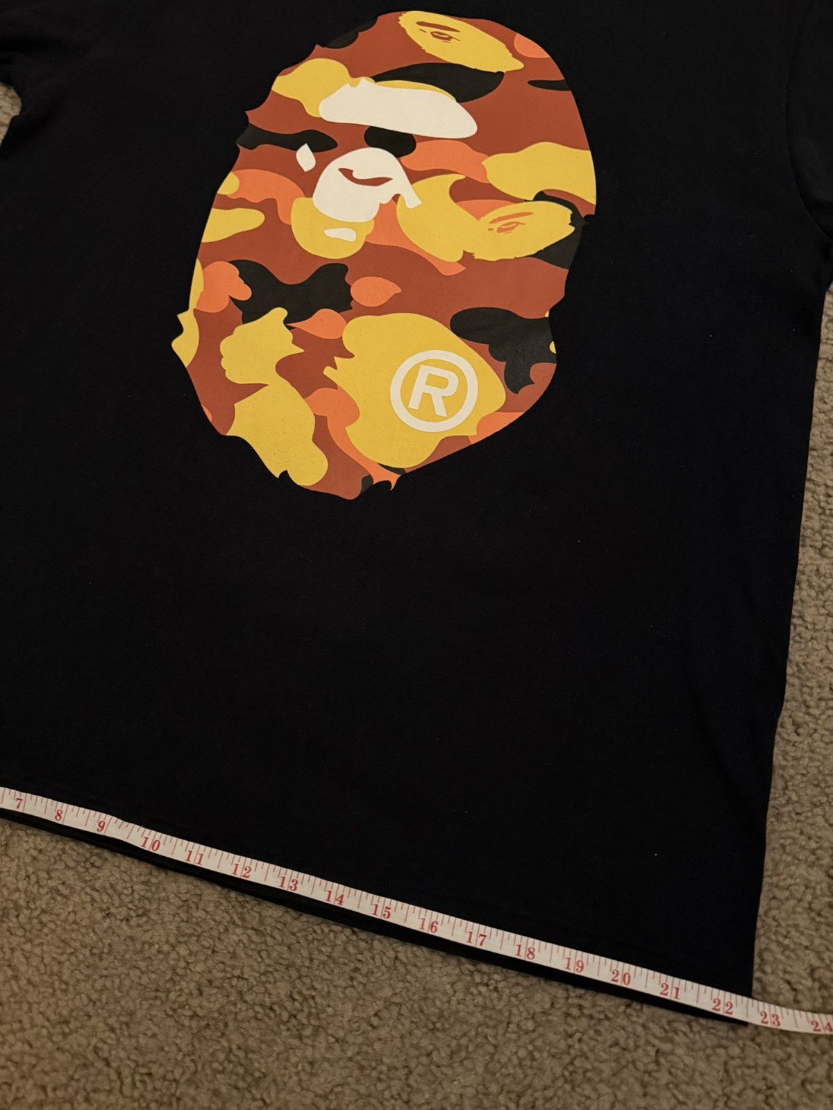 Bape Bape 1st Camo Big Ape Head Tee (L) Size US XL / EU 56 / 4 - 12 Thumbnail