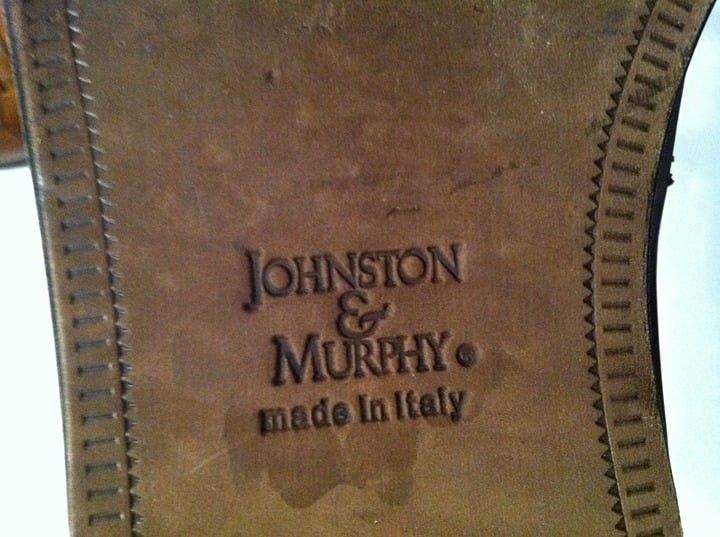 Johnston & Murphy JOHNSTON & MURPHY MEN'S LEATHER LOAFER DRESS SHOES SIZE:9.5M Size US 9.5 / EU 42-43 - 7 Thumbnail