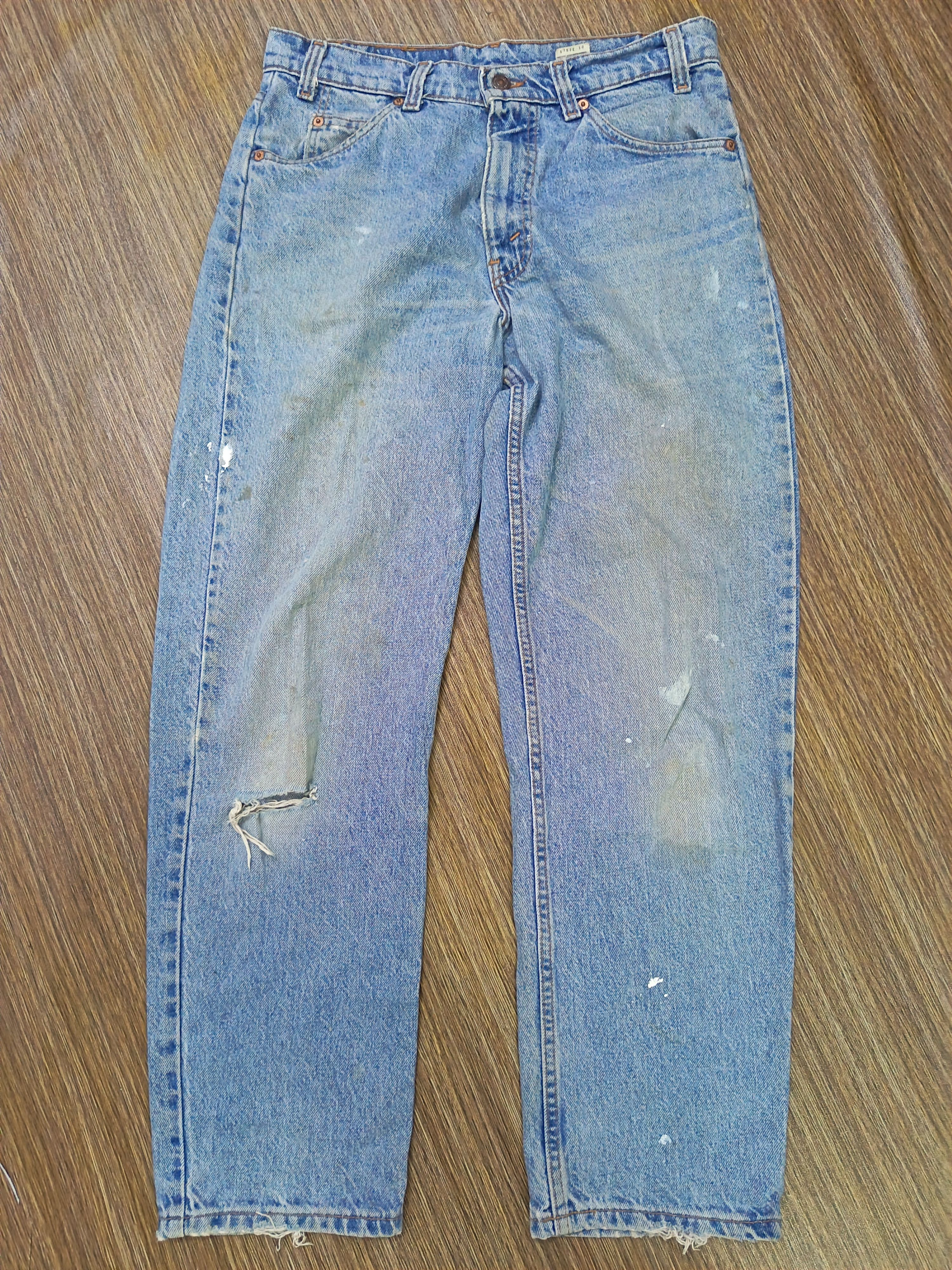 Levi's Vintage Clothing Vintage distressed Levi's 555 oren tab Size US 32 / EU 48 - 1 Thumbnail