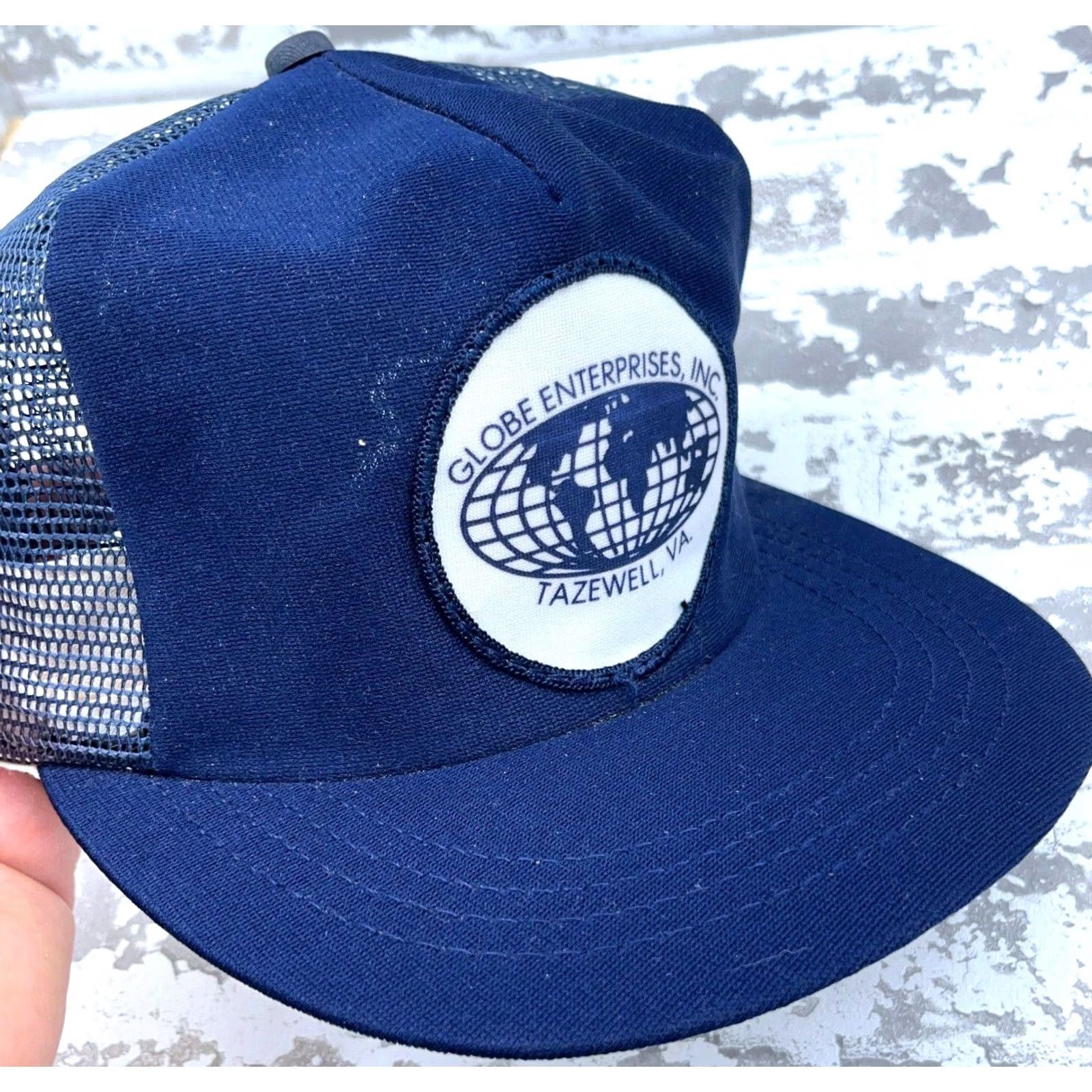 Coal VINTAGE Global Enterprise Coal Mining Trucker Hat Cap SnapBack USA Patch 80s Size ONE SIZE - 4 Thumbnail