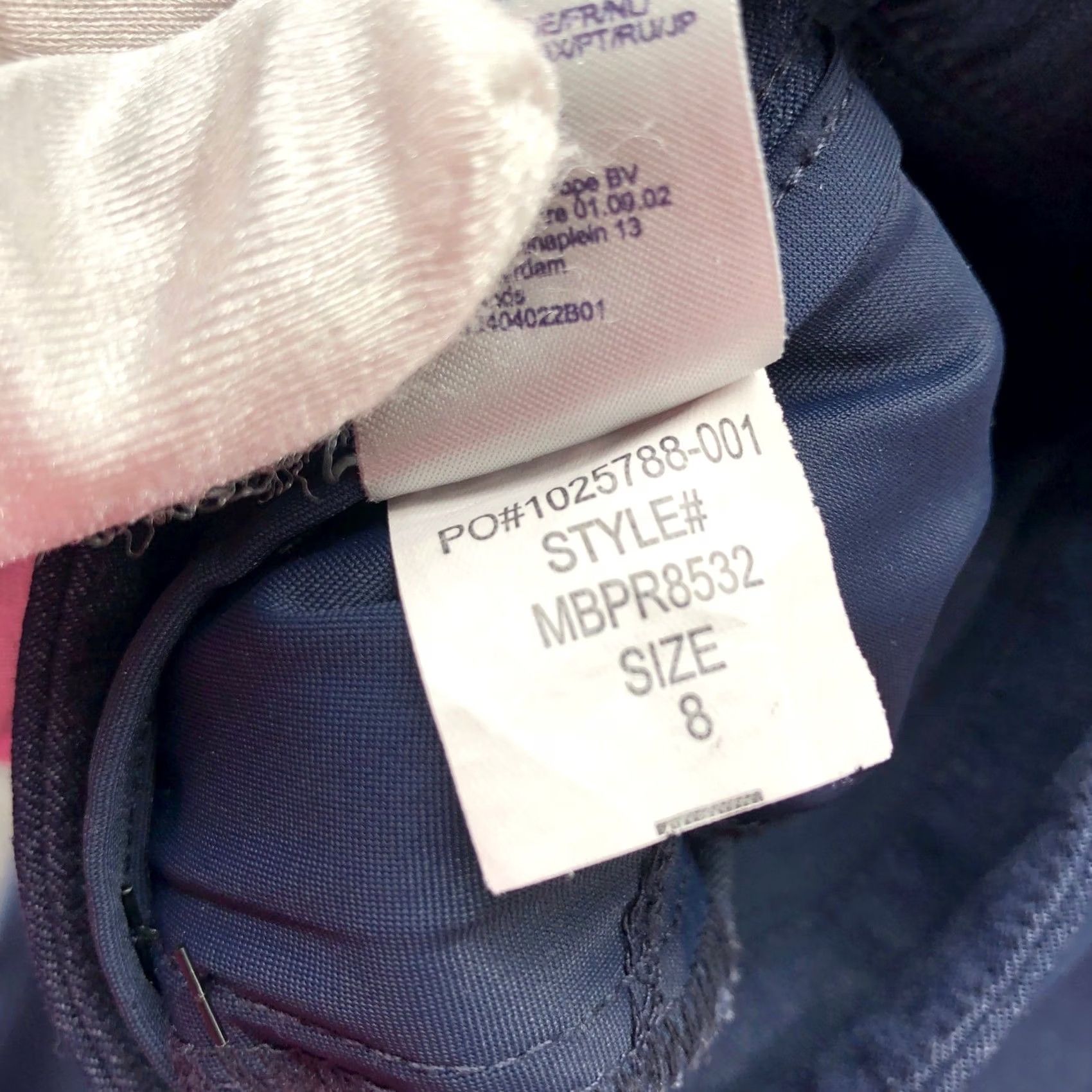 NYDJ NYDJ Barbara Bootcut Dress Pants Womens 8 Navy Blue Mid Rise Lift Tuck Size 30" / US 8 / IT 44 - 6 Thumbnail