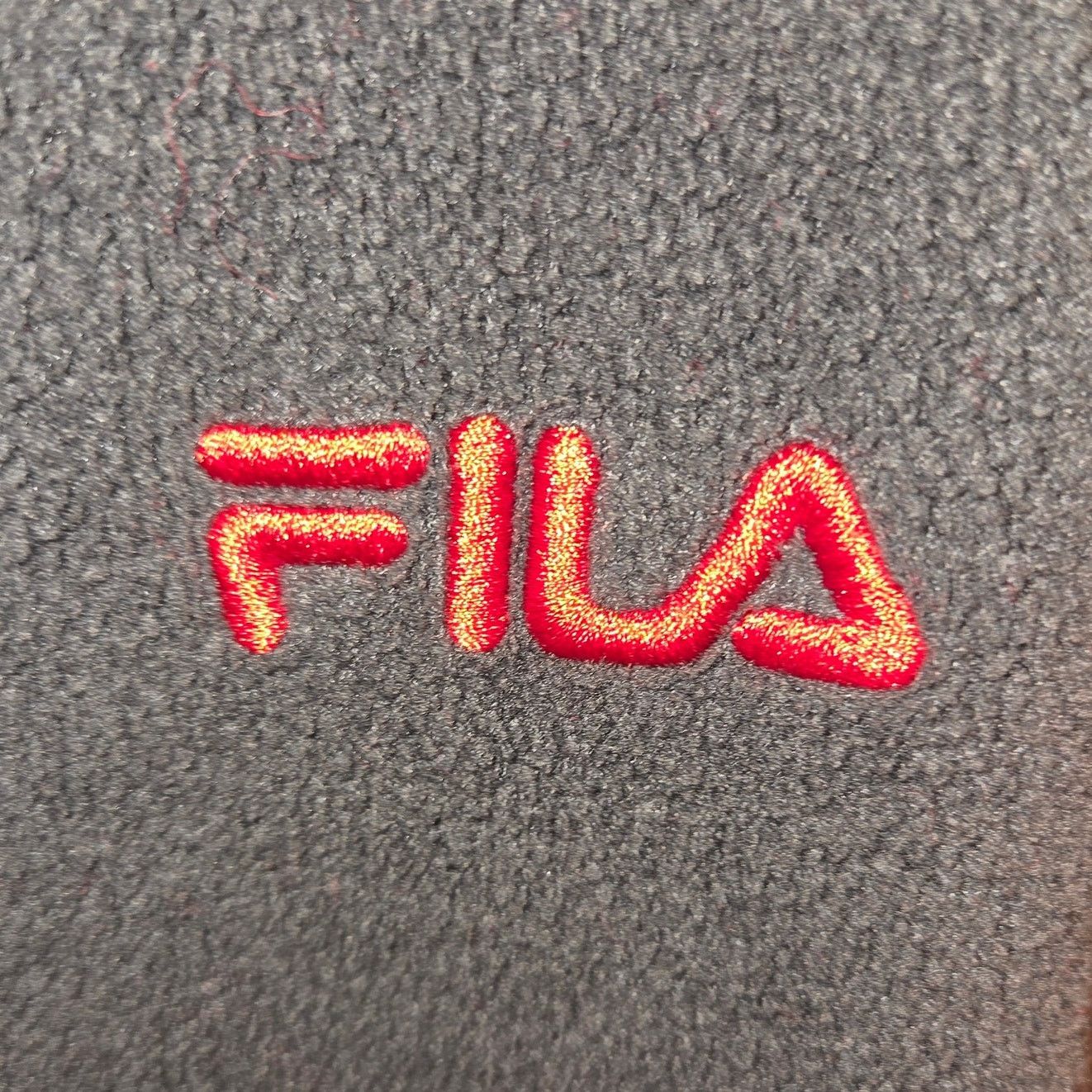 Fila Fila Black Full Zip Fleece Sweater - Men's Large Size US M / EU 48-50 / 2 - 6 Thumbnail