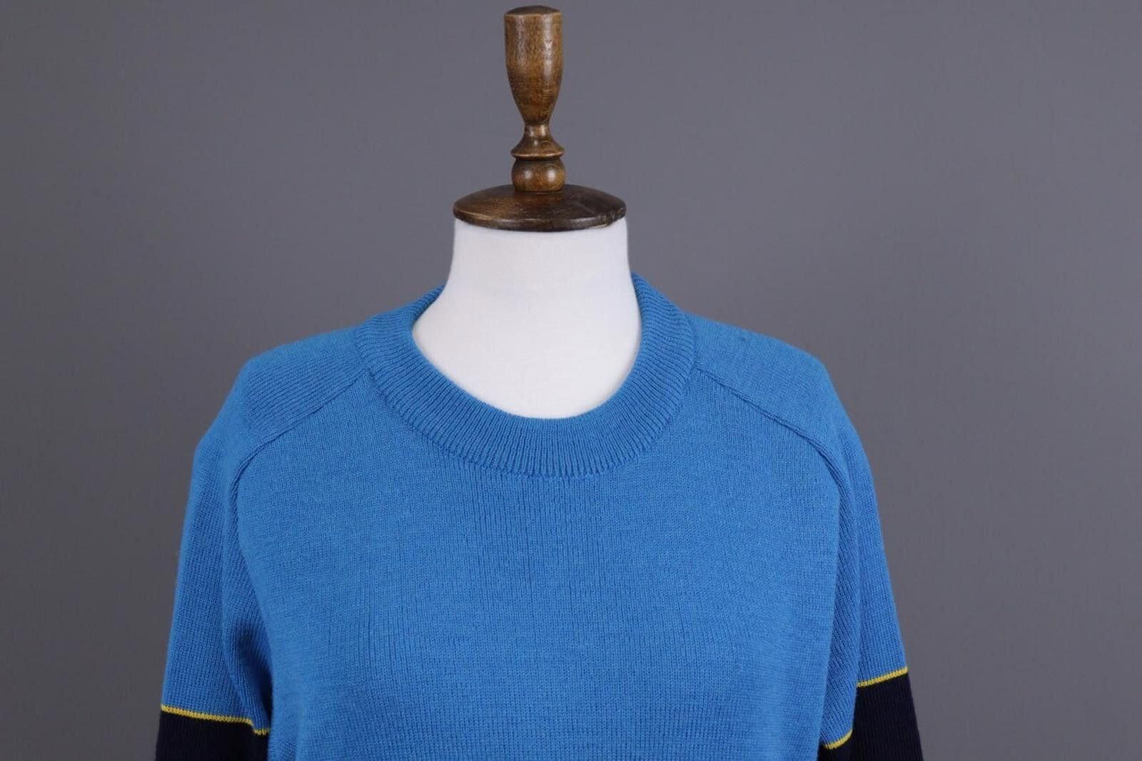 Saint James Men Saint James Multicolor Striped Wool Knit Sweater Size L Size US L / EU 52-54 / 3 - 2 Thumbnail