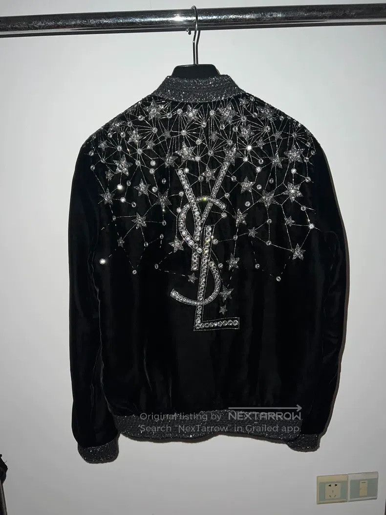 Saint Laurent Paris Saint Laurent Paris Studded Jacket with Full of Stars Size XS / US 0-2 / IT 36-38 - 1 Thumbnail