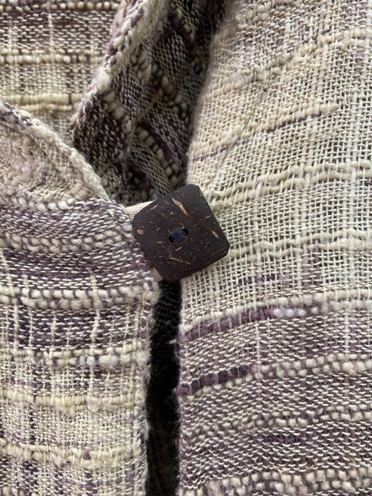 If Six Was Nine × Le Grande Bleu (L.G.B.) Vtg Ethnie Label kapital style Classic Jacket Size US L / EU 52-54 / 3 - 7 Thumbnail