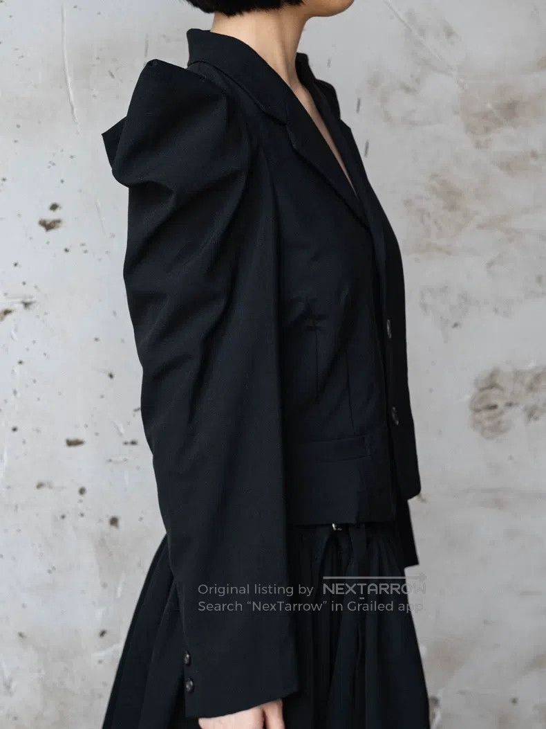Comme des Garcons Comme Des Garcons Early Black Deformed Blazer Size M / US 6-8 / IT 42-44 - 3 Thumbnail
