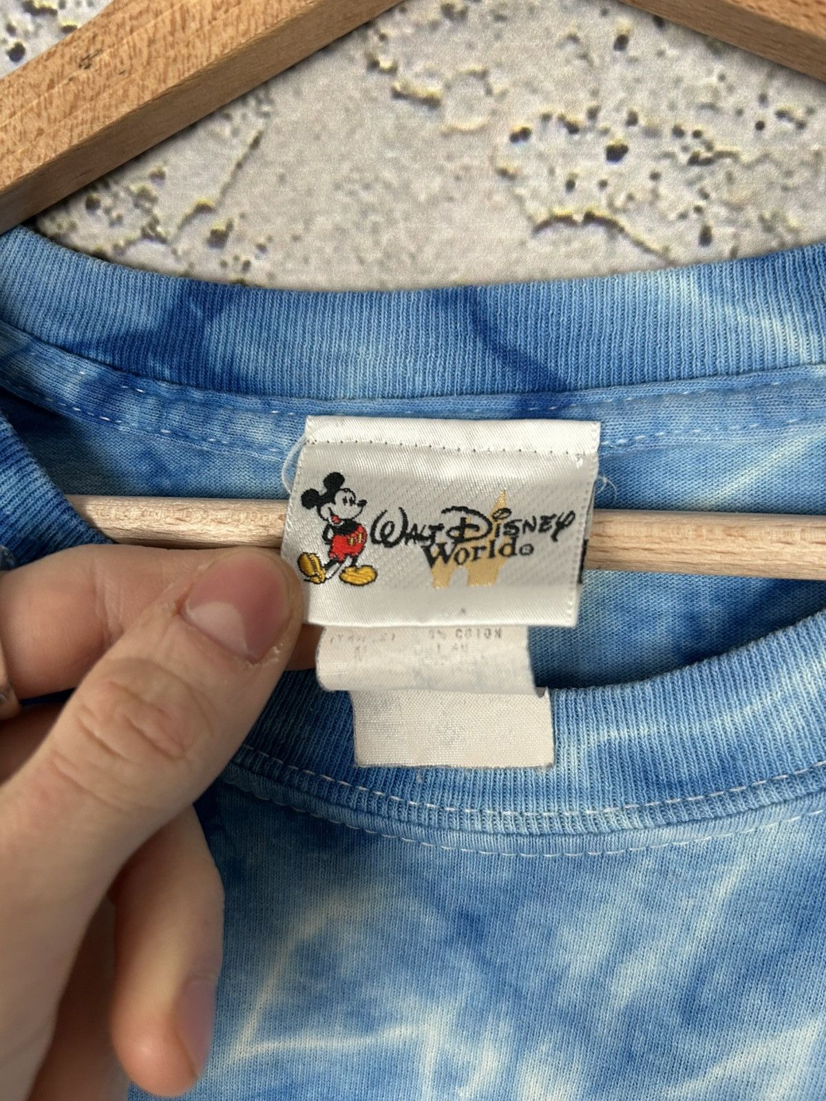 Disney Vintage Walt Disney World Mickey Mouse 90s Tie Dye Size US L / EU 52-54 / 3 - 5 Thumbnail