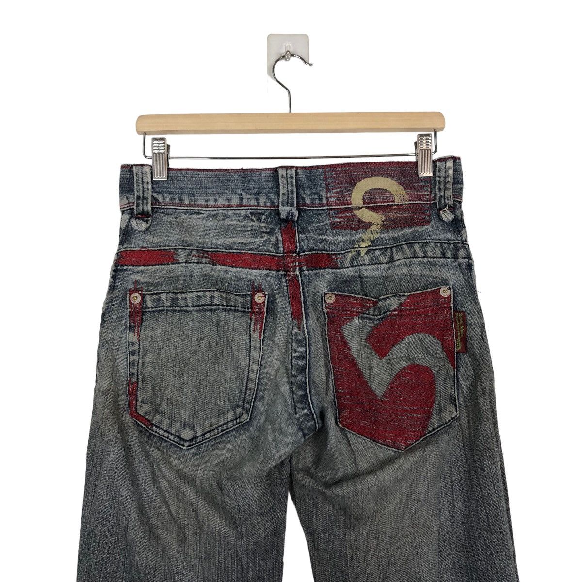 Japanese Brand RARE VINTAGE DISTRESSED DENIM JEANS 29125=HOMME ISSEYMIYAKE Size US 30 / EU 46 - 8 Thumbnail
