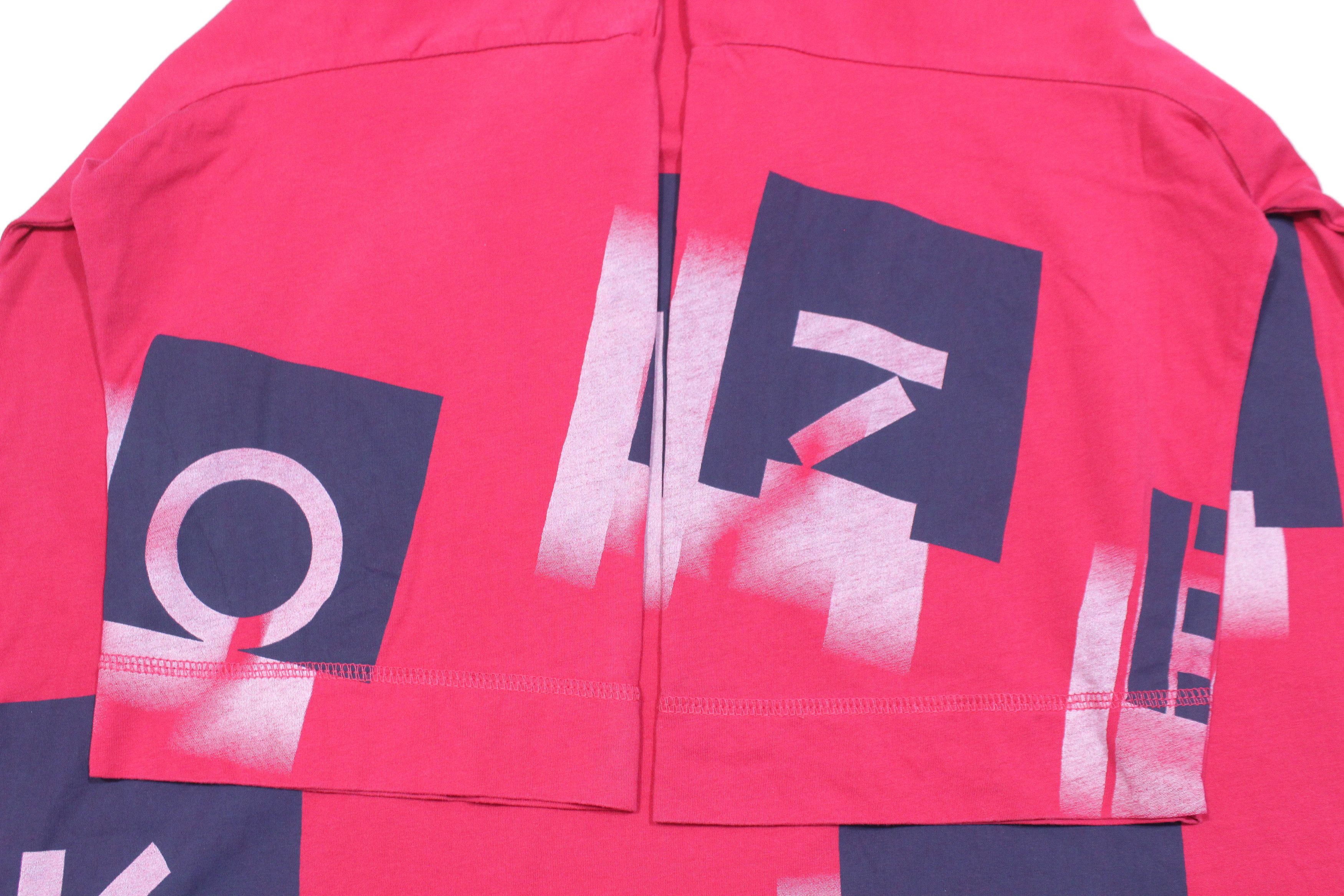 Kenzo Big Logo Pink T-Shirt Size US M / EU 48-50 / 2 - 5 Thumbnail