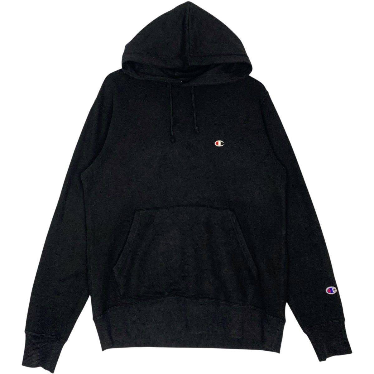 Other Vintage Champion Hoodie Sweatshirt Small Embroidery Black Size US L / EU 52-54 / 3 - 1 Thumbnail