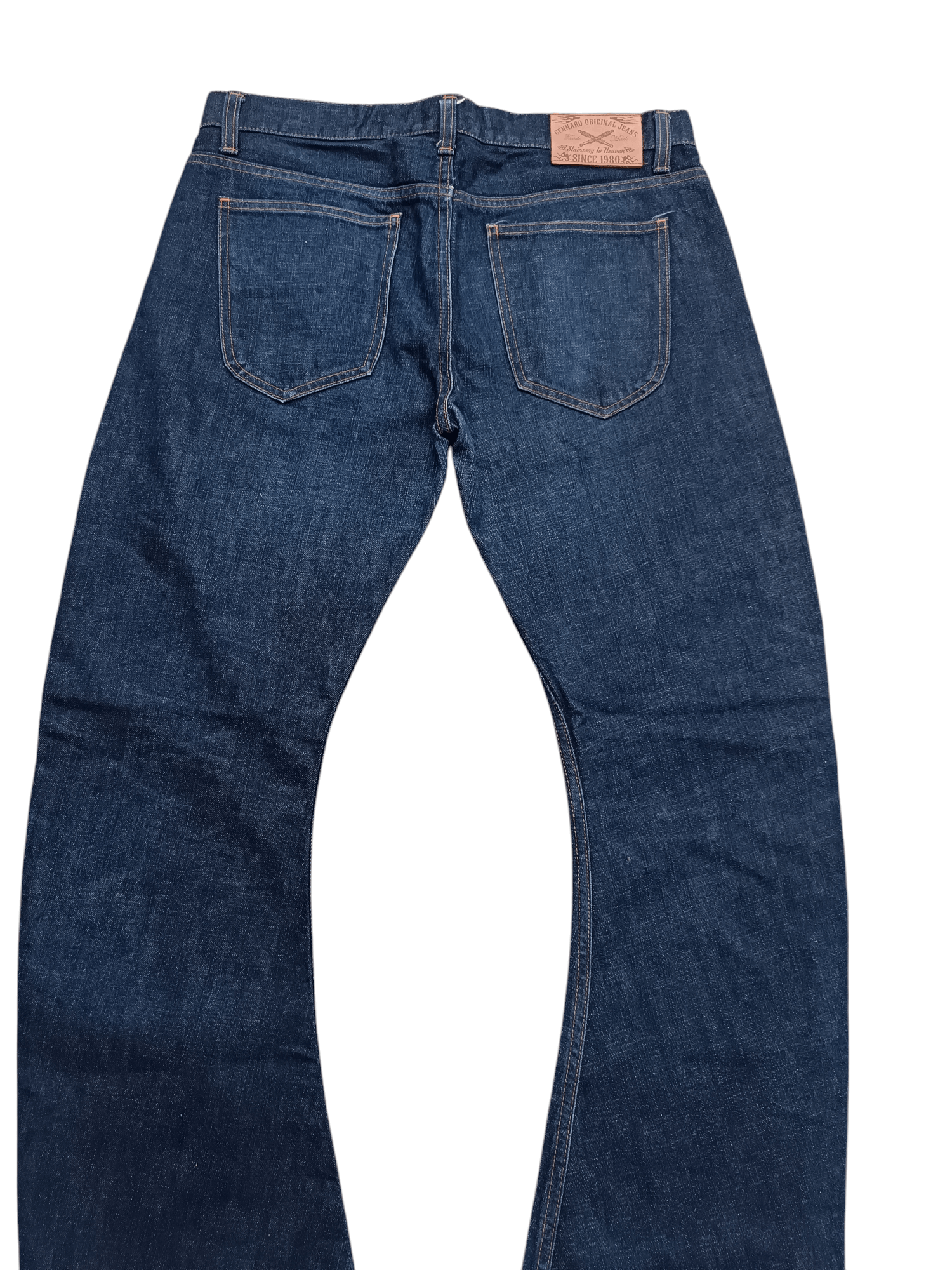Japanese Brand FLARED💥GENNARO TWISTED LEG DENIM PANT Size US 34 / EU 50 - 9 Thumbnail