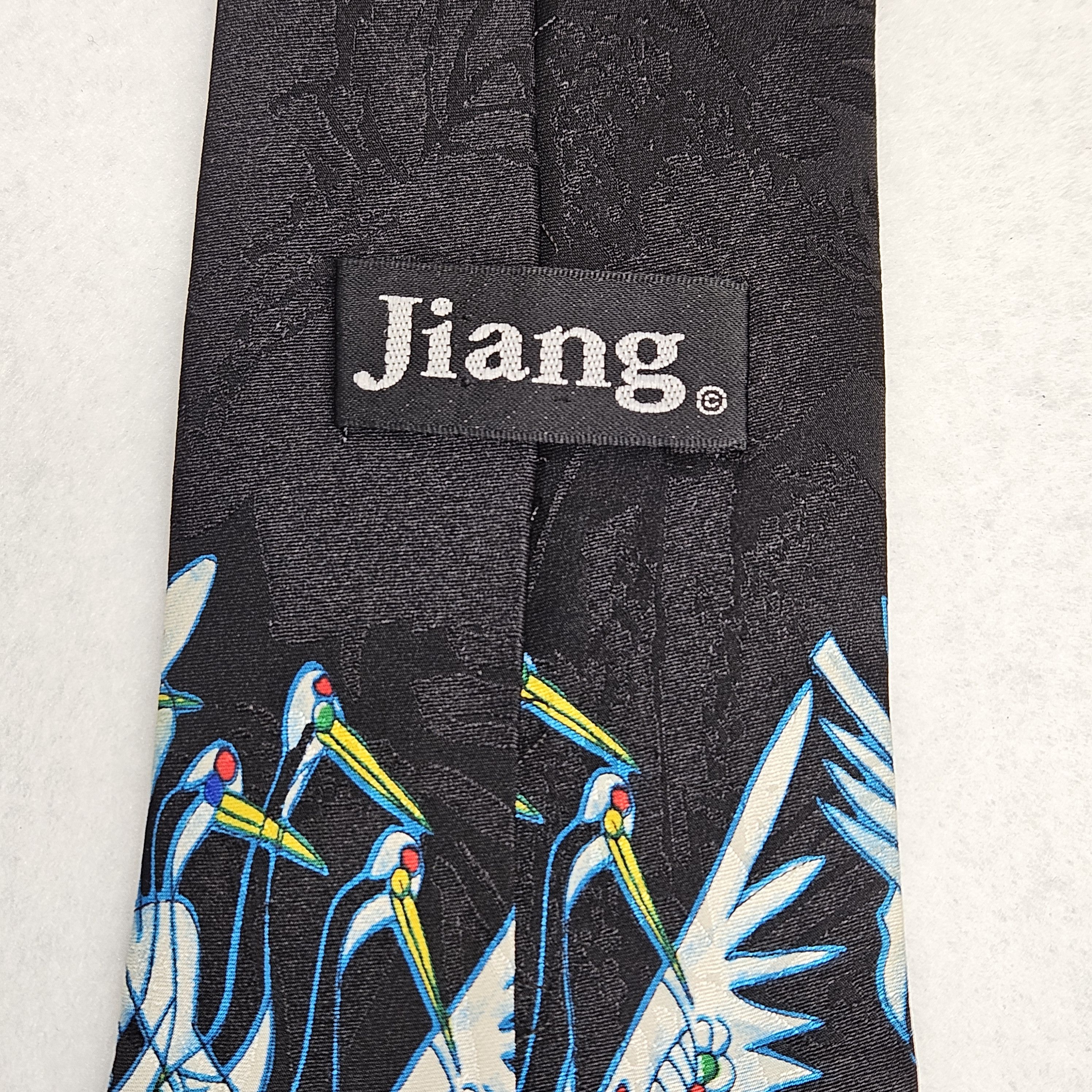 Other Jiang 60x3.75" Necktie Tiefeng Silk Artist Yunnan School Size ONE SIZE - 12 Thumbnail