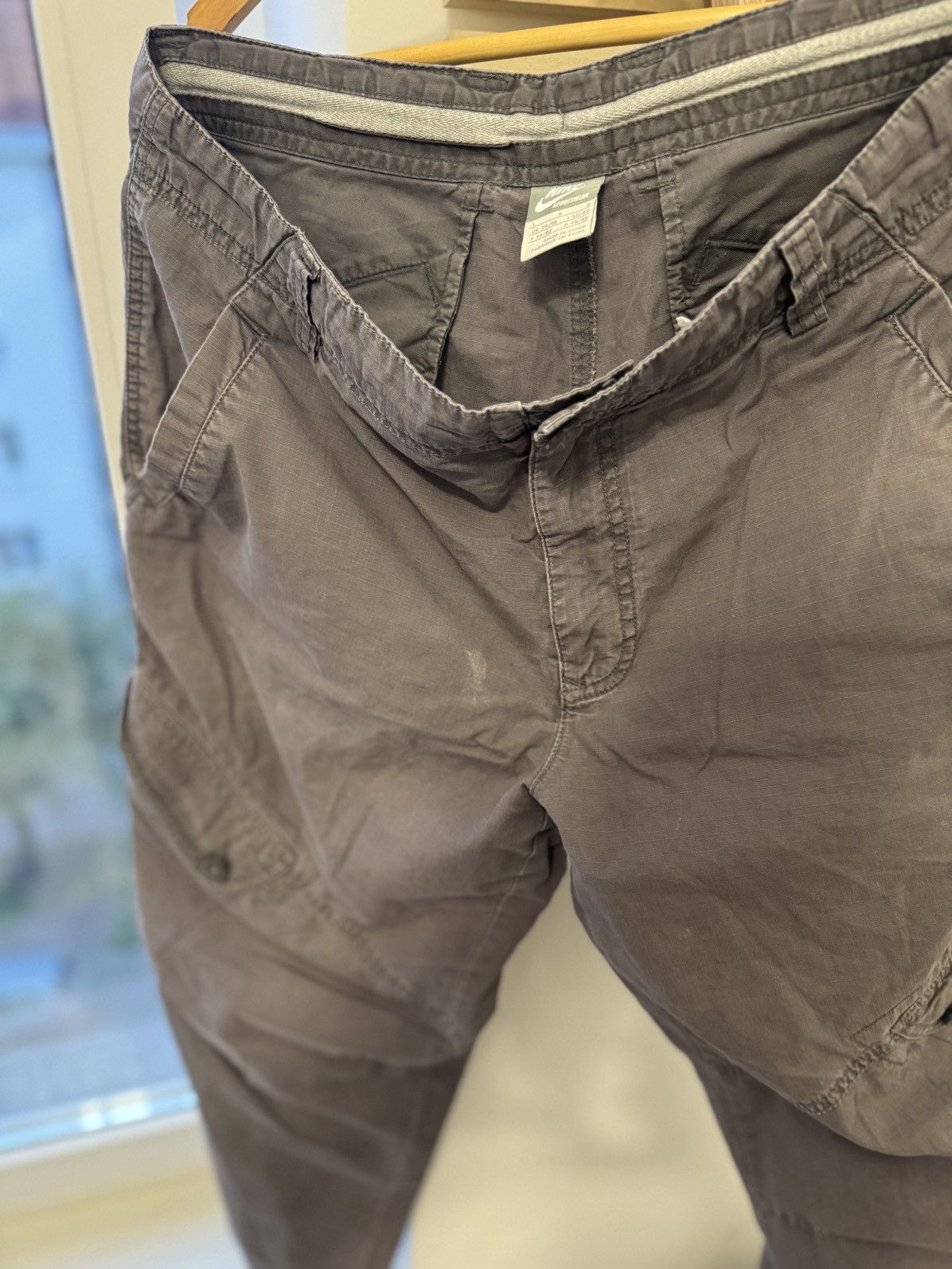 Nike Nike Cargo Baggy Fit Pants Vintage Size US 34 / EU 50 - 6 Thumbnail