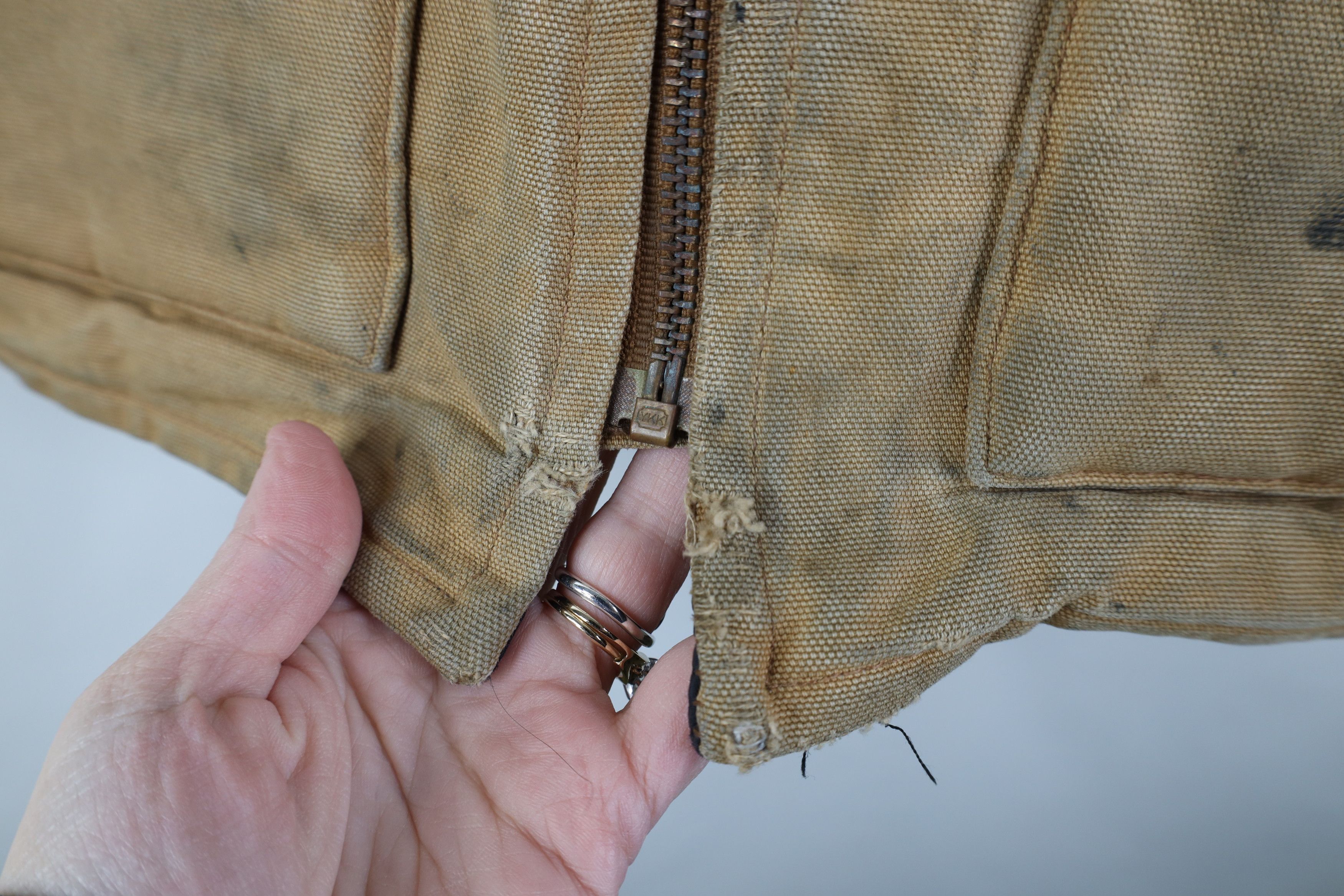 Carhartt Vintage Carhartt Quilted Canvas Vest Jacket Duck Brown Size US XXL / EU 58 / 5 - 5 Thumbnail