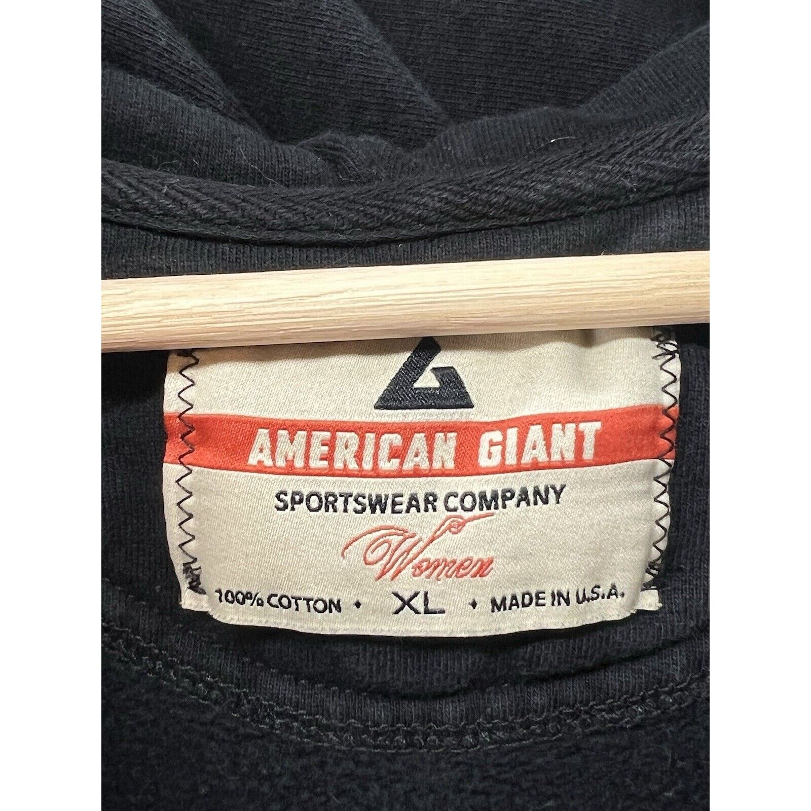 American Giant American Giant Full Zip Hoodie Sweatshirt Jacket Black Sz XL Size XL / US 12-14 / IT 48-50 - 3 Thumbnail