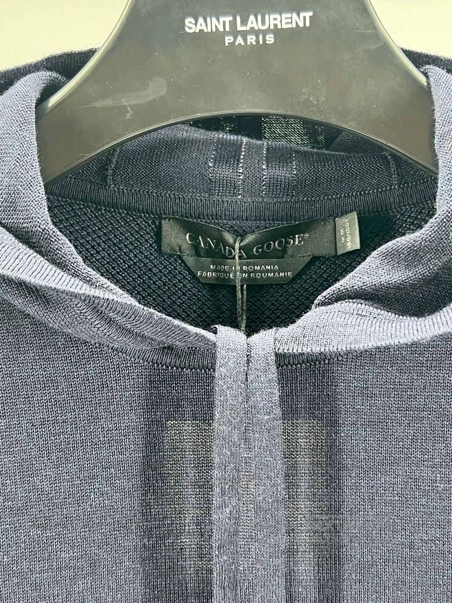 Canada Goose canada goose men's blue wool hoodie. Size US S / EU 44-46 / 1 - 2 Thumbnail