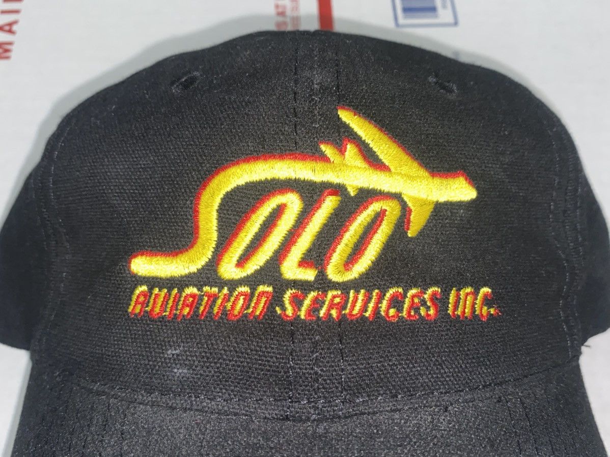 Other Solo aviation services inc aircraft flight baseball cap hat Size ONE SIZE - 2 Thumbnail