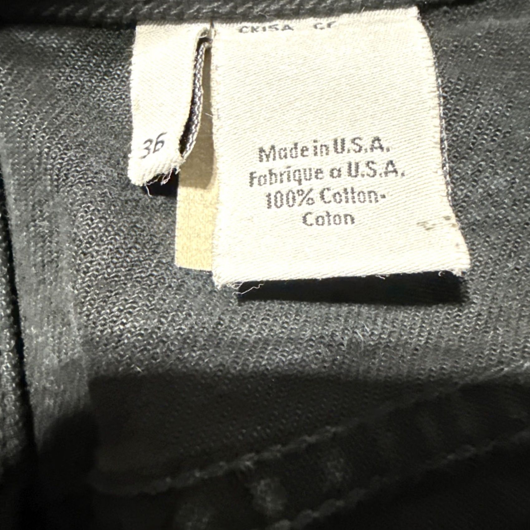 Calvin Klein VINTAGE Calvin Klein Jeans Men’s 5 Pocket Easy Fit Black Denim 34 x 27 90s Tapered Rise Mid 90s Denim Pockets Zip Button Dark Wash United States Size US 34 / EU 50 - 6 Thumbnail