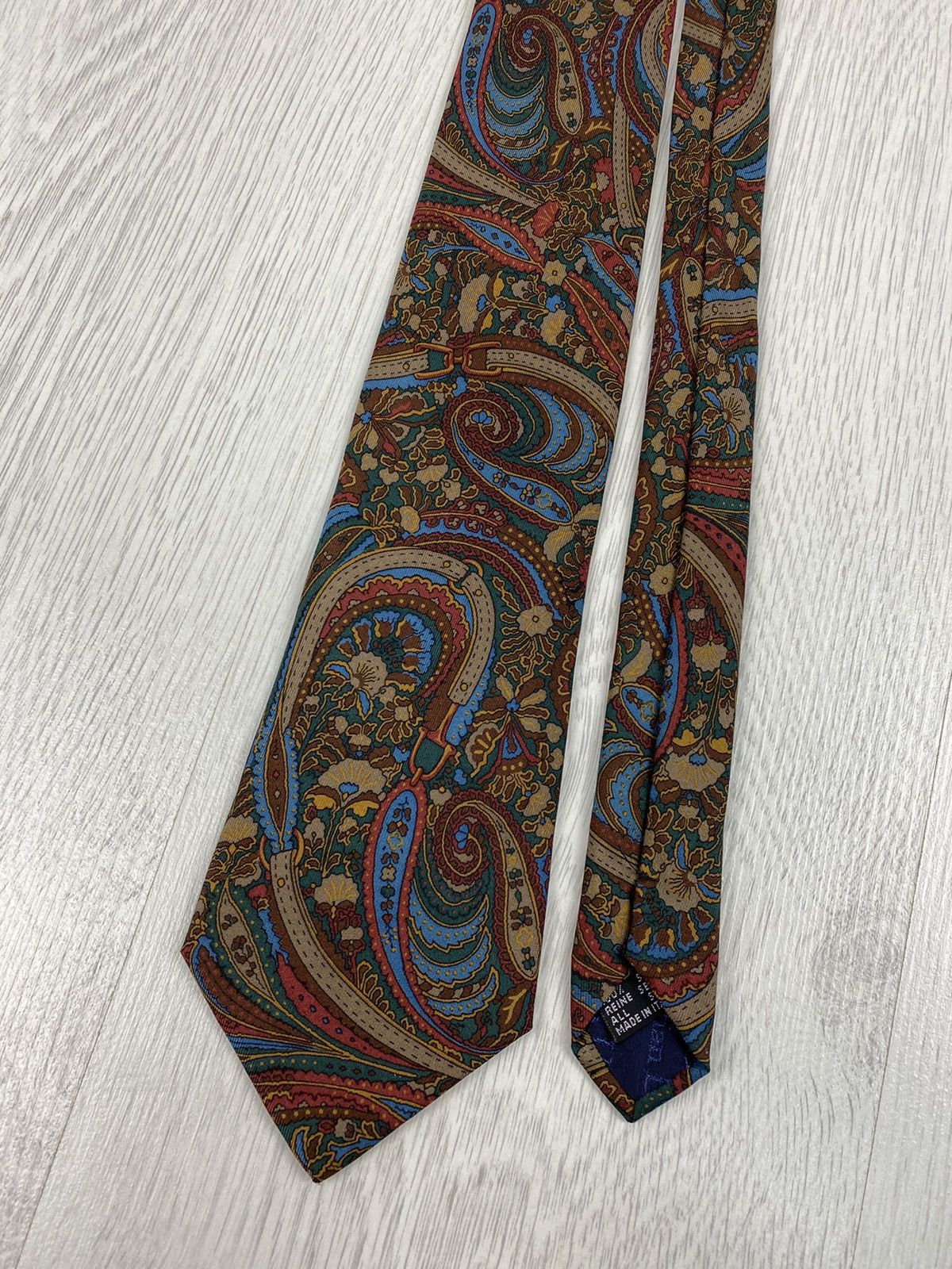 Christian Dior Monsieur Vintage Christian Dior Monsieur Floral Tie 100% Silk Size ONE SIZE - 3 Thumbnail