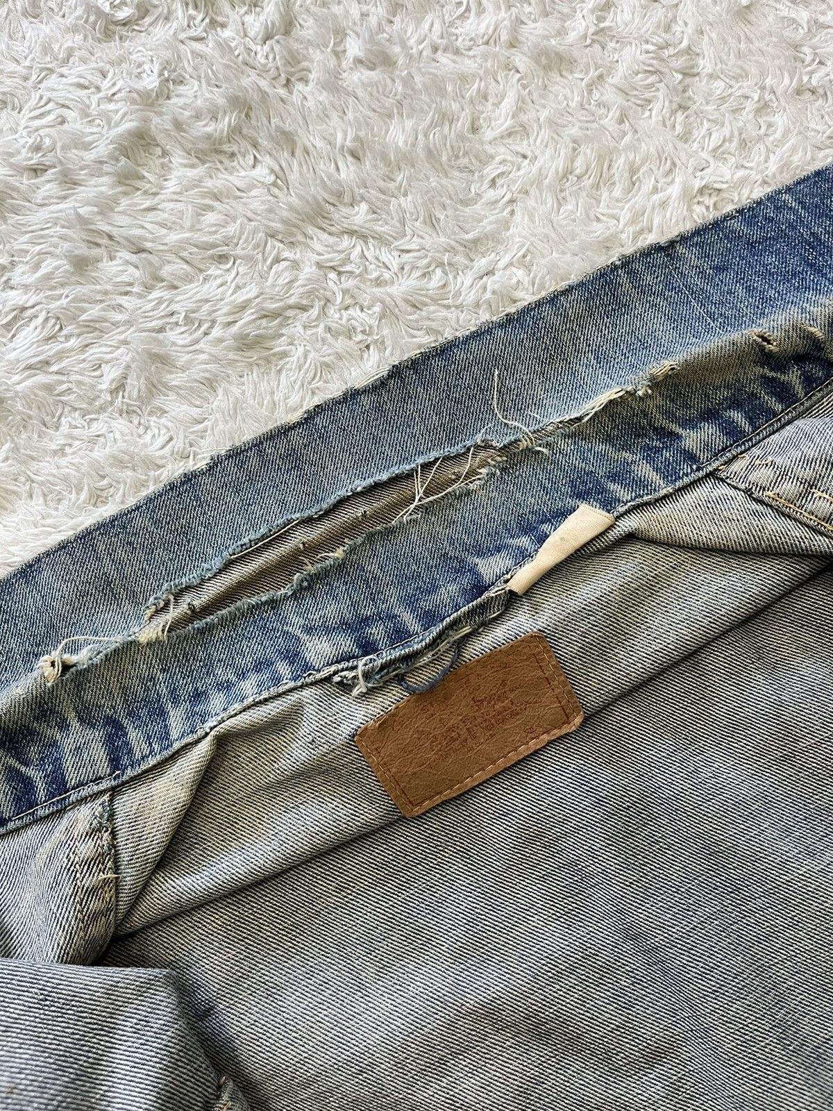 Levi's vintage 1960's levis 70505 trucker denim "TRASH" jacket Size US M / EU 48-50 / 2 - 7 Thumbnail