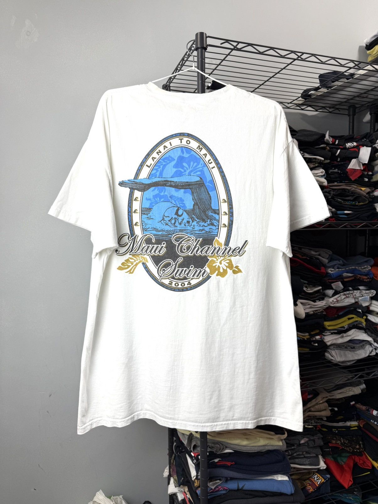 Vintage 2004 Maui Island Surf Style T Shirt Oneill Quiksilver Size US XL / EU 56 / 4 - 1 Thumbnail