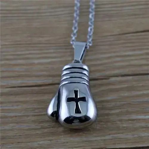 Jewelry Cross boxing glove Necklace Size ONE SIZE - 1 Thumbnail