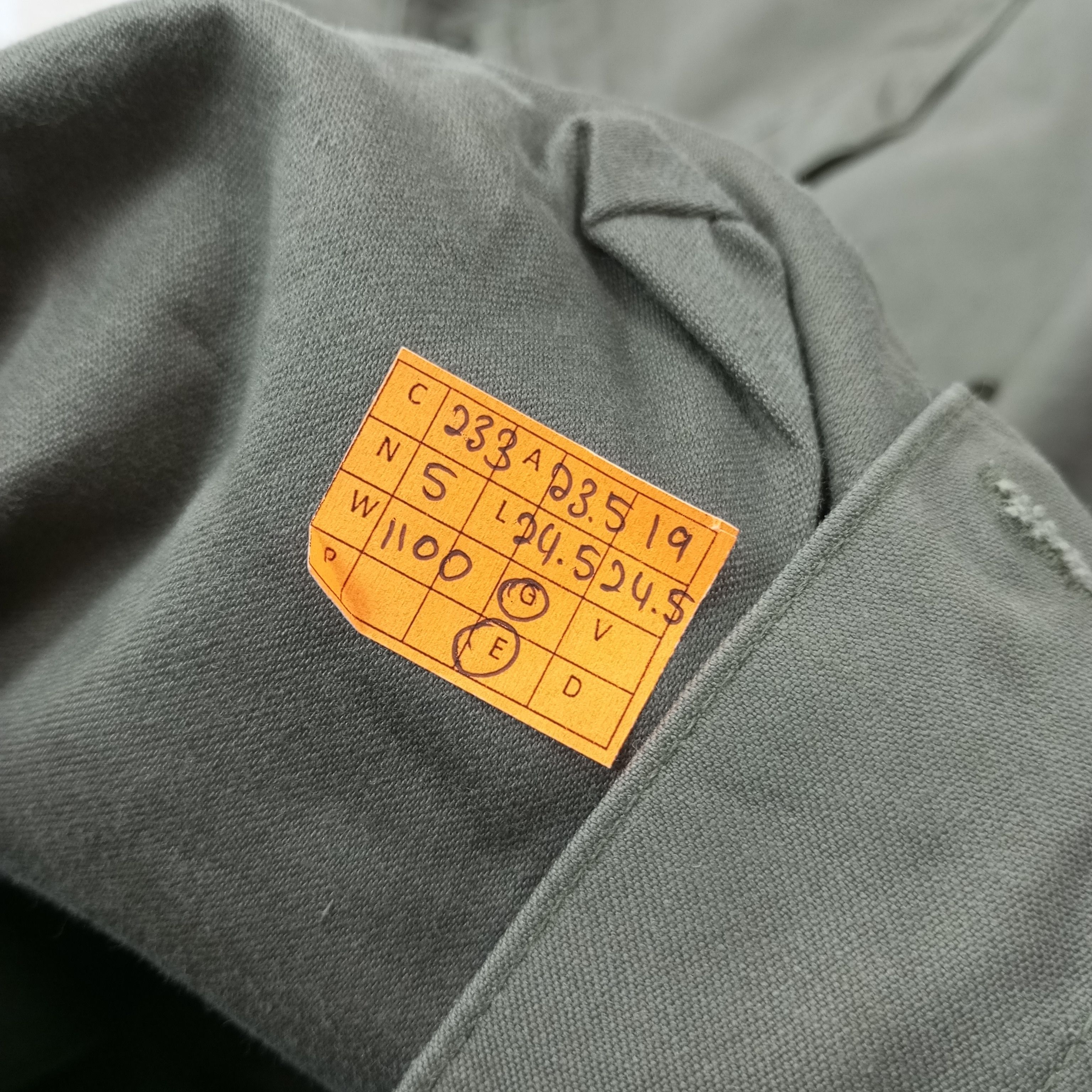 Vintage Jeans Express Military Style Jacket c233n5 Size US L / EU 52-54 / 3 - 8 Thumbnail