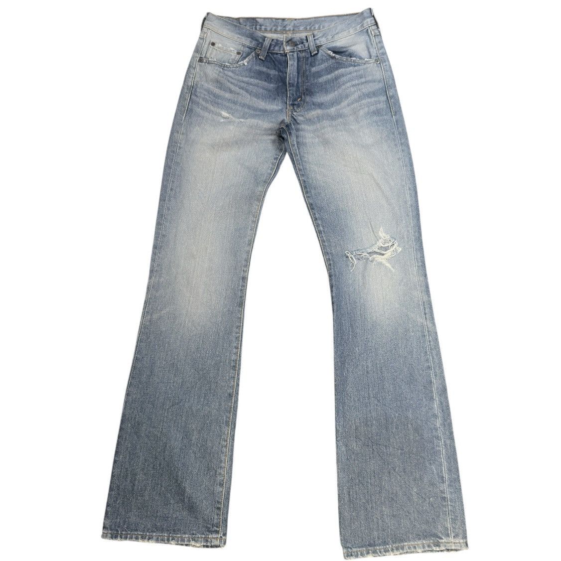 Engineered Garments × Levi's Archive ‼️ Flared Vintage Levis 517 Double Back Pocket Denim Size US 29 - 1 Thumbnail