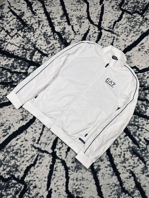 Emporio Armani Szelest track jacket Emporio Armani EA7 white S logo Size US S / EU 44-46 / 1 - 2 Thumbnail