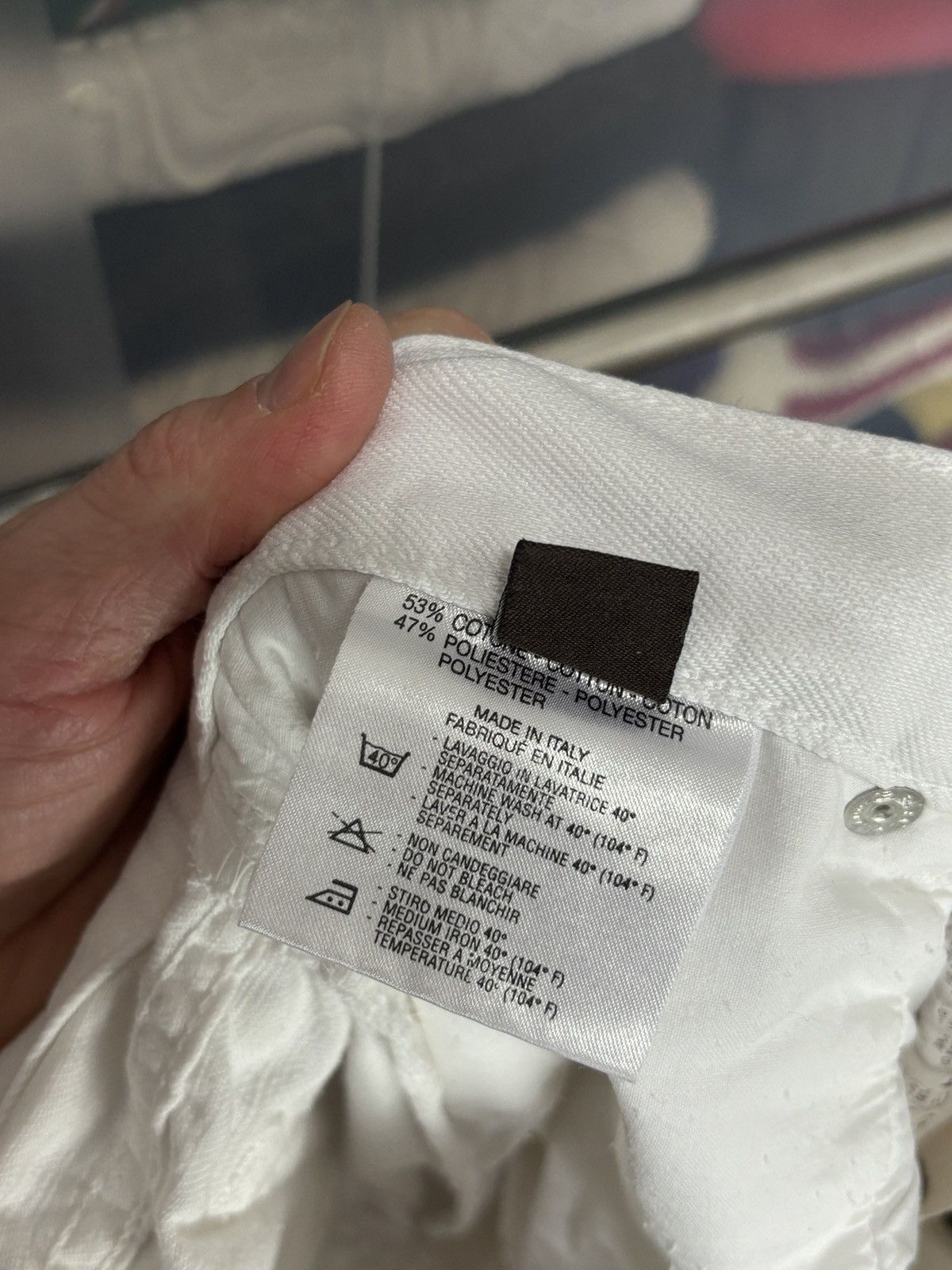 Z Zegna Z Zegna Vintage White Straight Pants Size US 32 / EU 48 - 11 Thumbnail