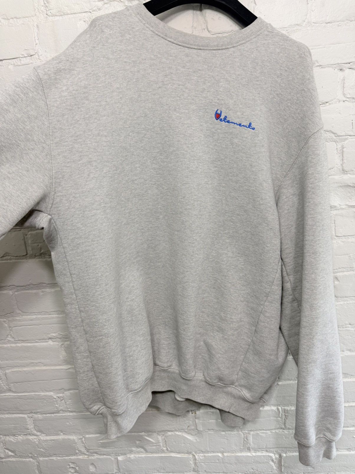 Vetements Vetements SS16 Champion parody crewneck Size US XXL / EU 58 / 5 - 4 Thumbnail
