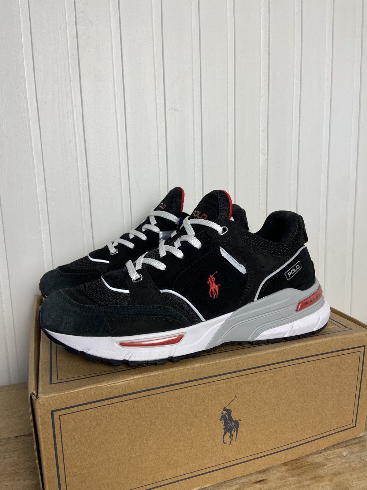 Polo Ralph Lauren New Polo Ralph Lauren Black Authentic Size 9US Size US 9 / EU 42 - 2 Thumbnail