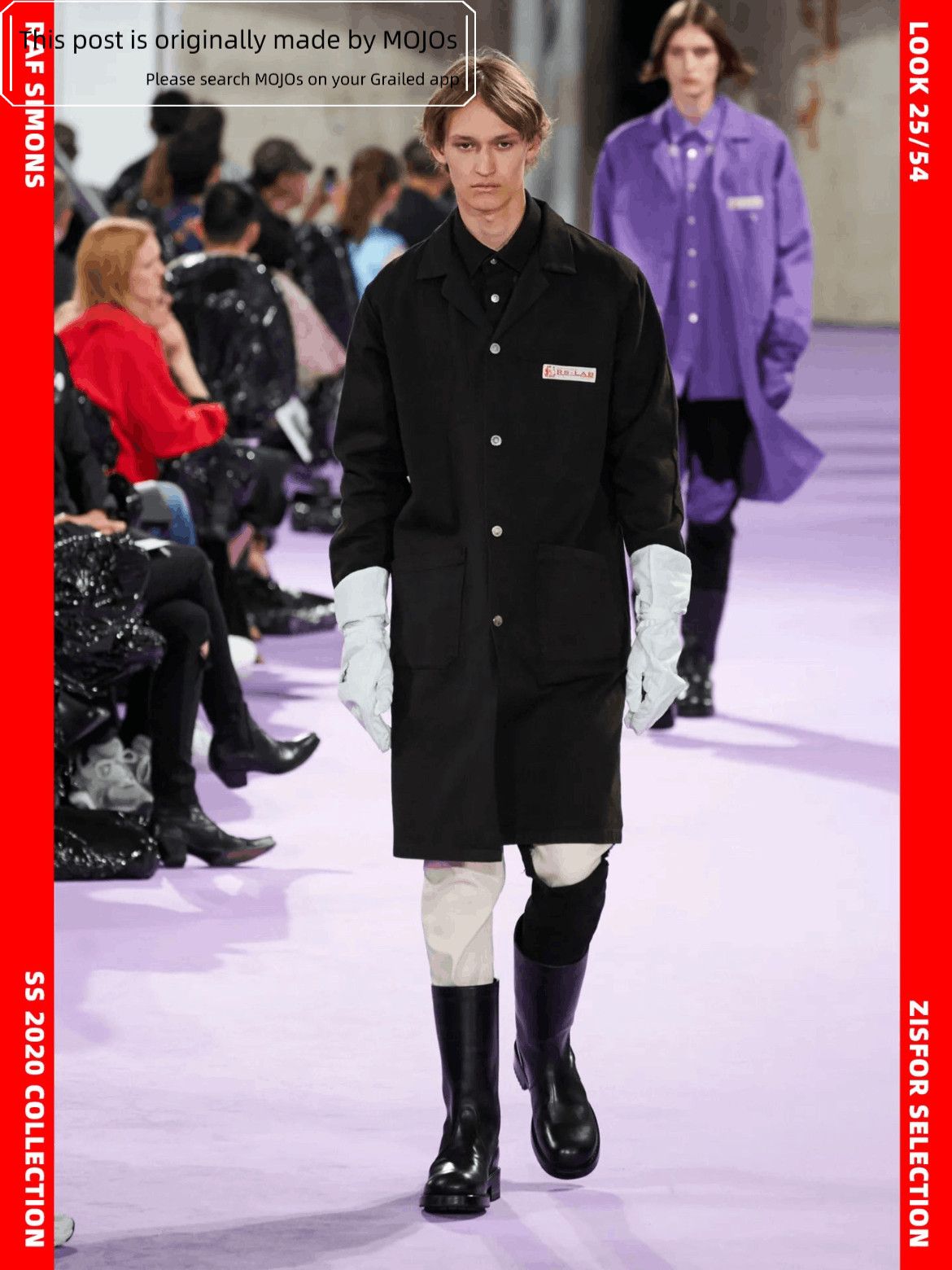 Raf Simons Raf Simons 20SS Runway Slogan Patches Jacket Size US S / EU 44-46 / 1 - 6 Thumbnail