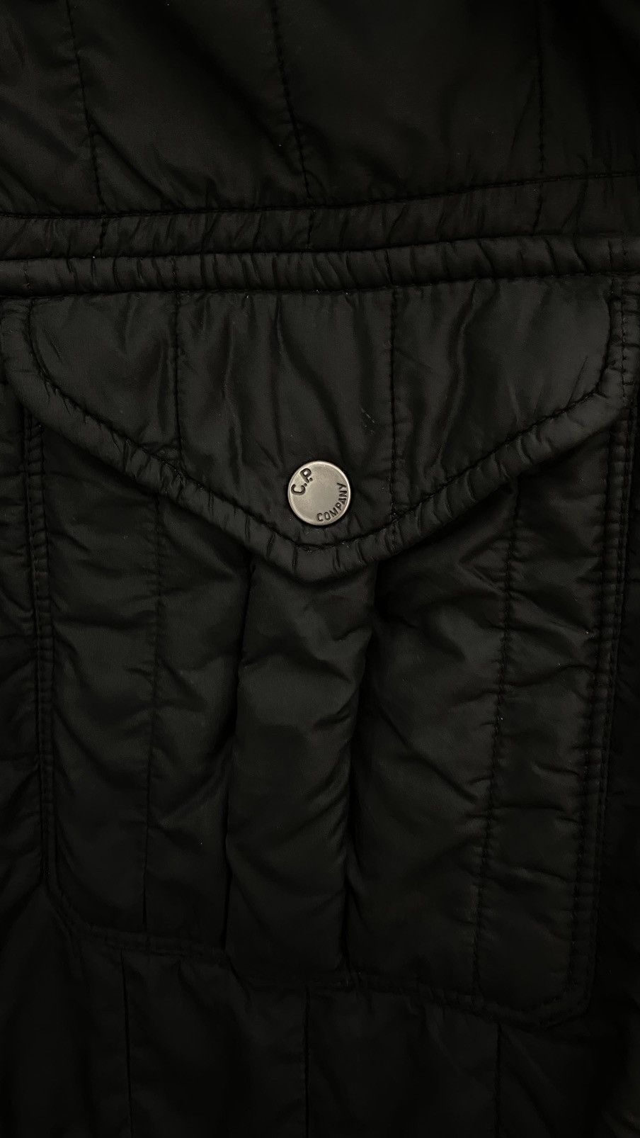 C.P. Company × Vintage C.P. Company Quilted Jacket 00s Archive Black From Japan Size US S / EU 44-46 / 1 - 2 Thumbnail