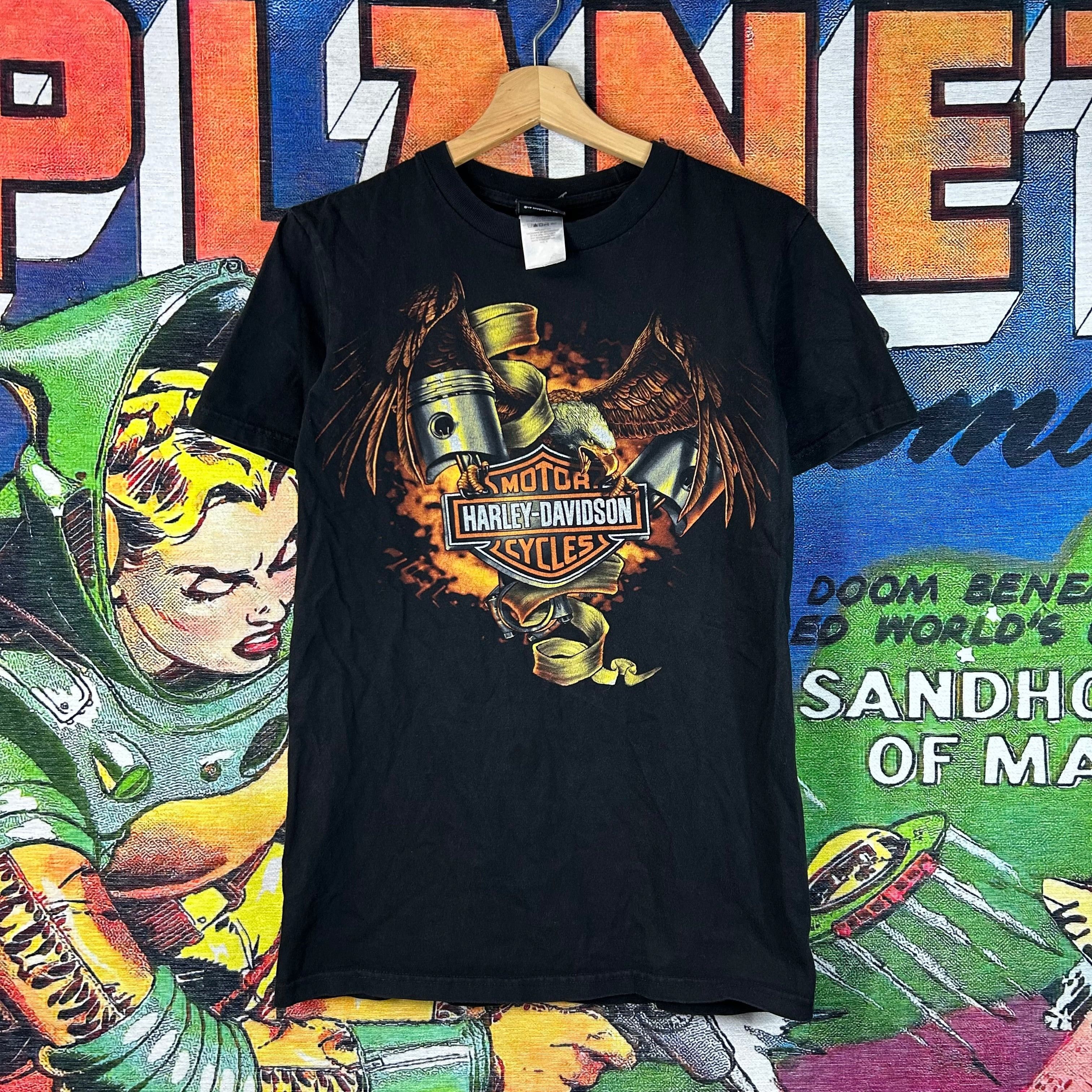 Harley Davidson Harley Davidson Pig Trail Tee Size Small Size US S / EU 44-46 / 1 - 1 Thumbnail