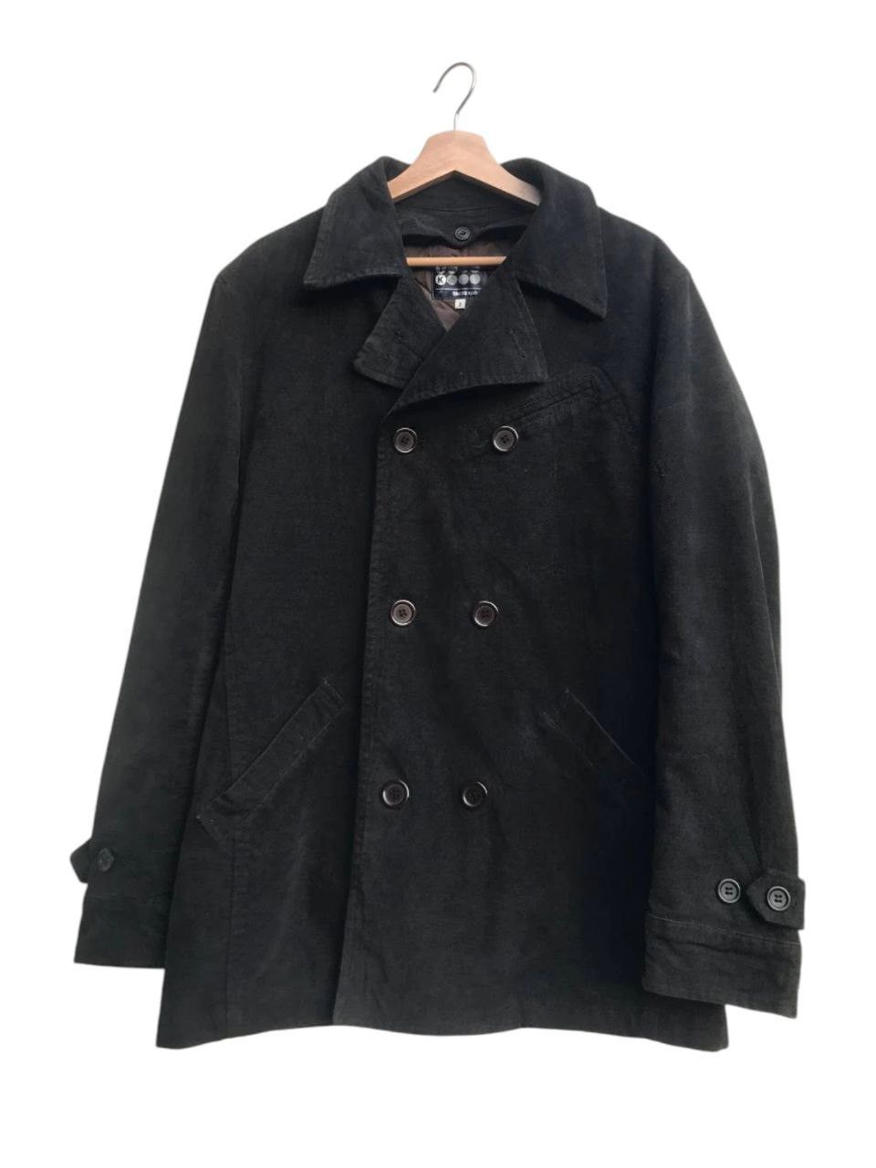 Designer × Japanese Brand × Takeo Kikuchi Vintage Takeo Kikuchi Double Breasted Soft Brushed Coat Size US L / EU 52-54 / 3 - 1 Thumbnail