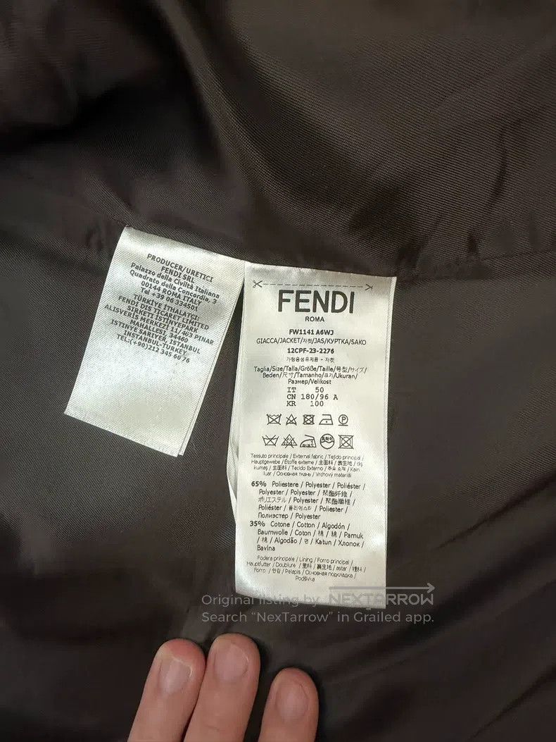 Fendi Fendi Full print old flower double F jacket Size US M / EU 48-50 / 2 - 3 Thumbnail