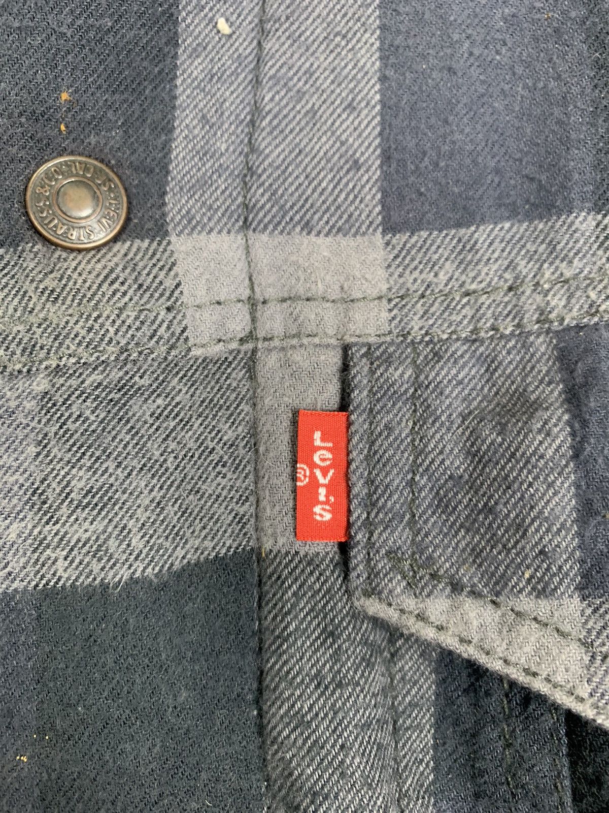 Flannel × Levi's × Vintage Vintage Levis flannel jacket Size US L / EU 52-54 / 3 - 13 Thumbnail